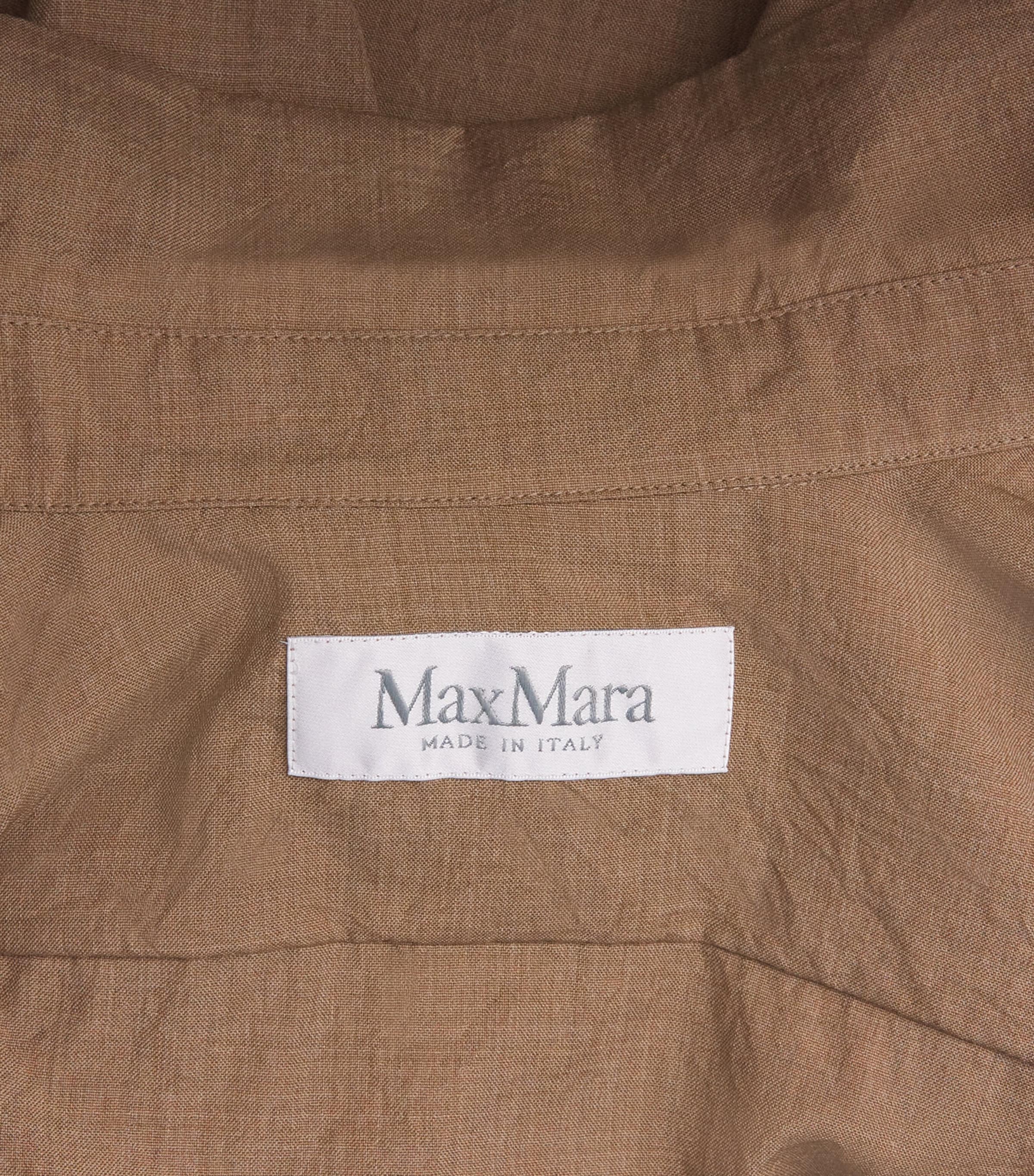 Wool Crinkled Overshirt HAZELNUT BROWN Image 5