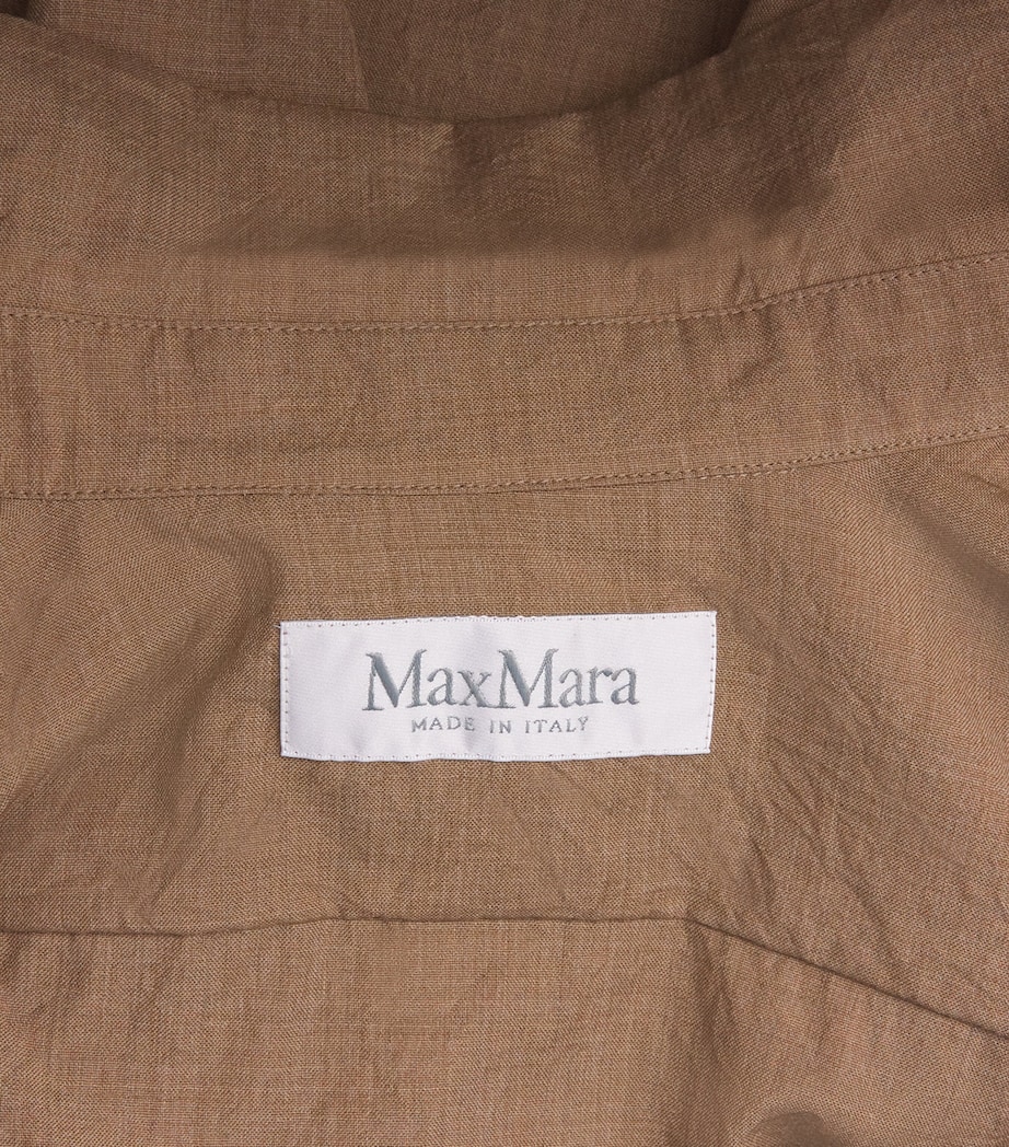 Wool Crinkled Overshirt HAZELNUT BROWN Image 5