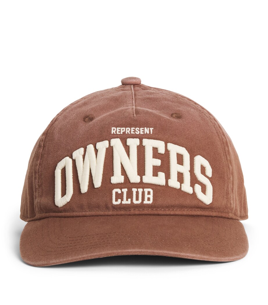 Represent Cotton Owners Club Baseball Cap Sienna Image 1