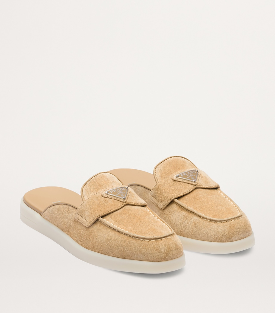 Suede Mules F0379 Image 3