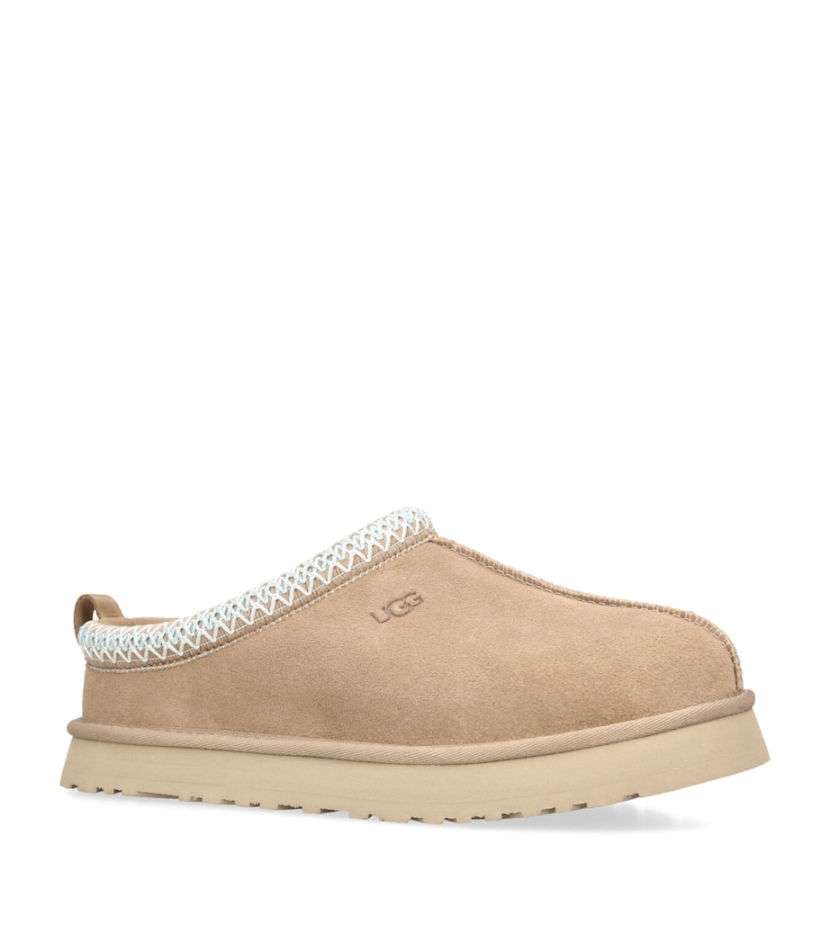 Suede Tazz Slippers TAN Image 3