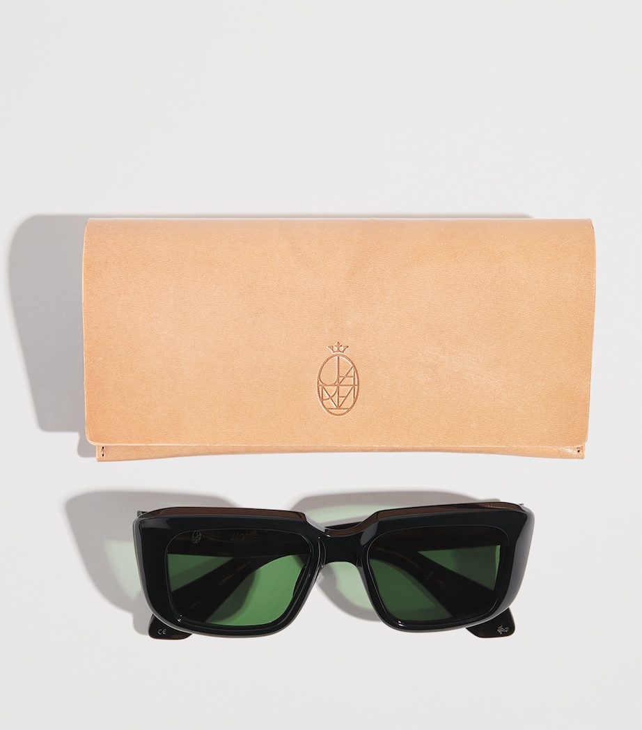 Jacques Marie Mage Acetate Standiford Sunglasses Noir Image 6