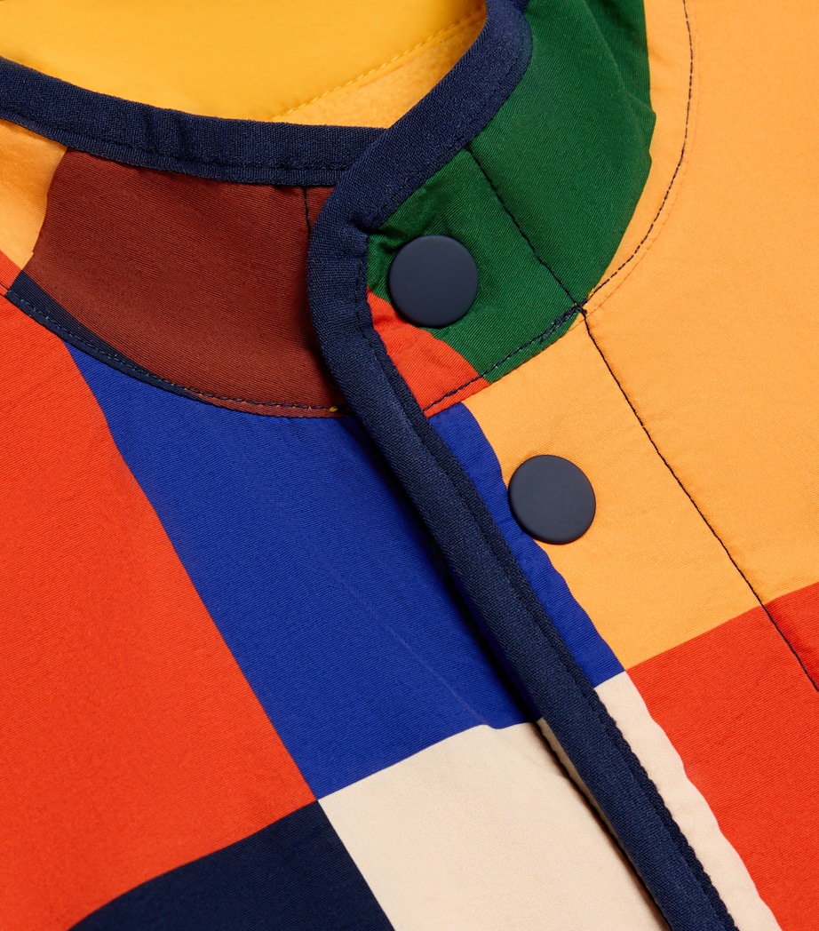 Bobo Choses Multicoloured Tiles Reversible Gilet (2-13 Years) Image 2