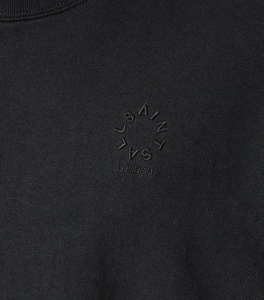 Organic Cotton Haven T-Shirt JET BLACK Image 6