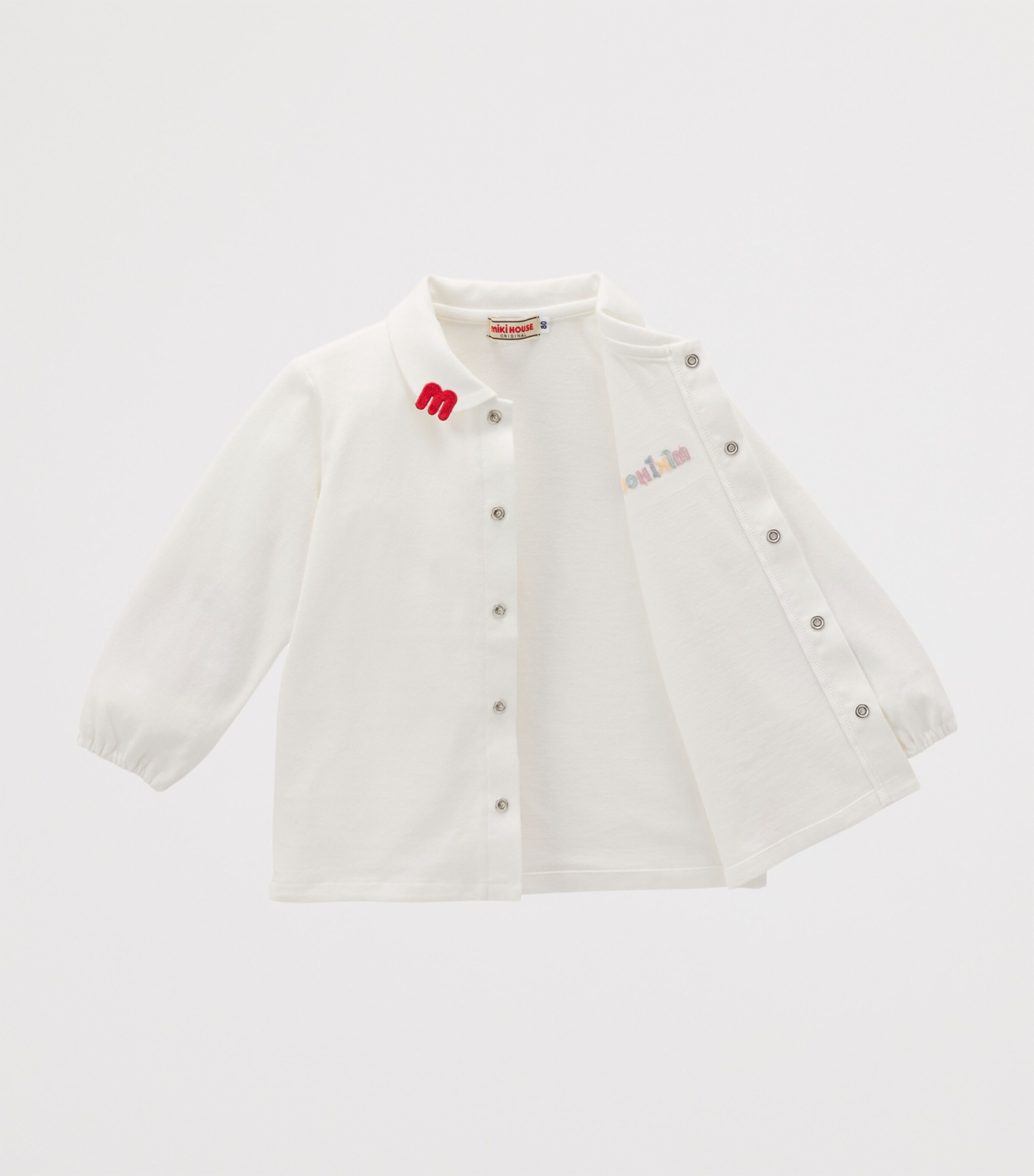 Miki House Cotton Appliqué Shirt (2-4 Years) Image 2