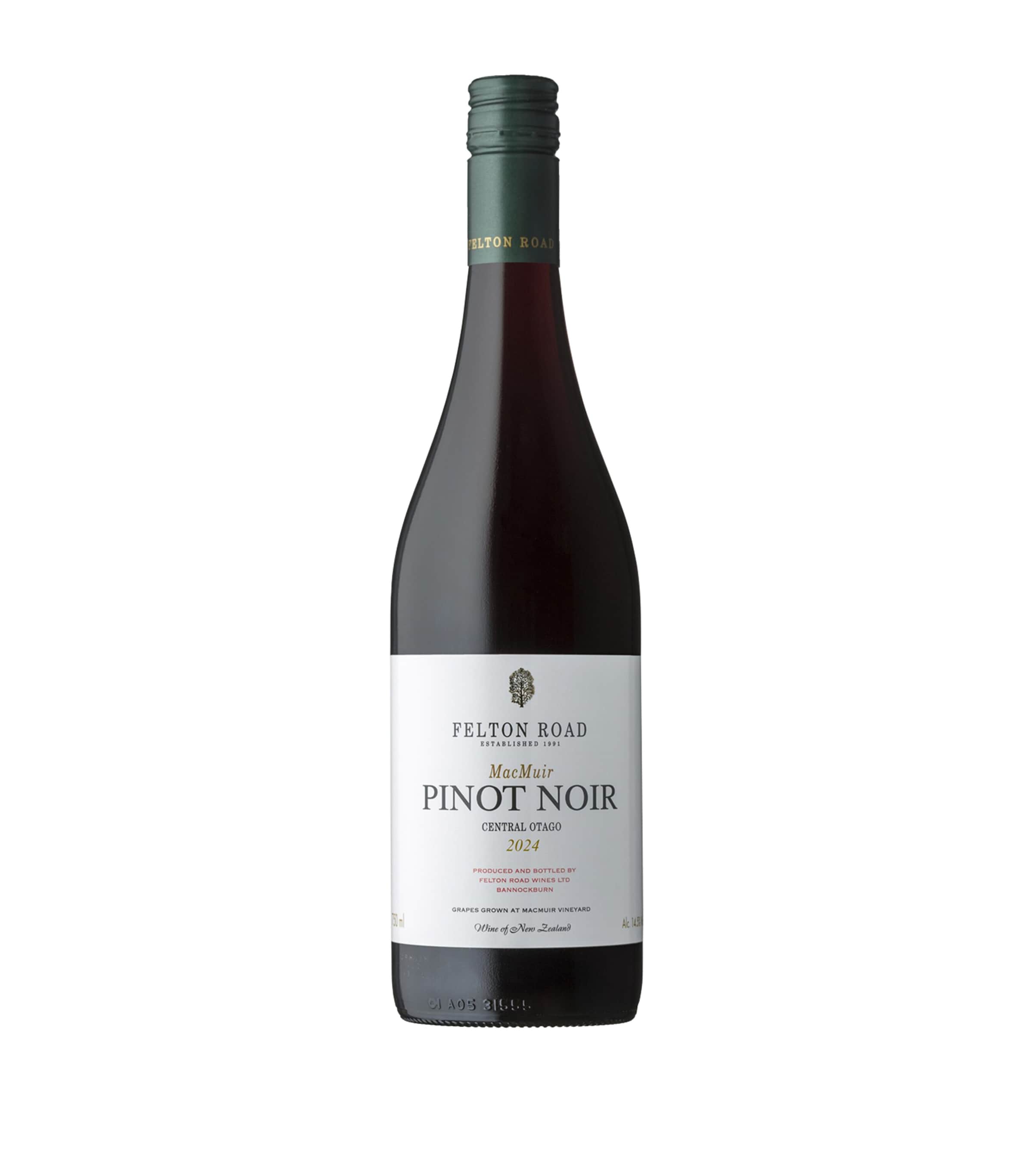Felton Road Macmuir Pinot Noir 2024 (75cl) - Central Otago, New Zealand | Food & Wine New In | Wine & Spirits | Wine | Red Wine