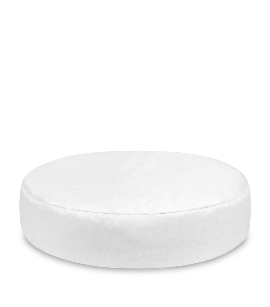 Medium Organic Pet Pouf BEIGE Image 5