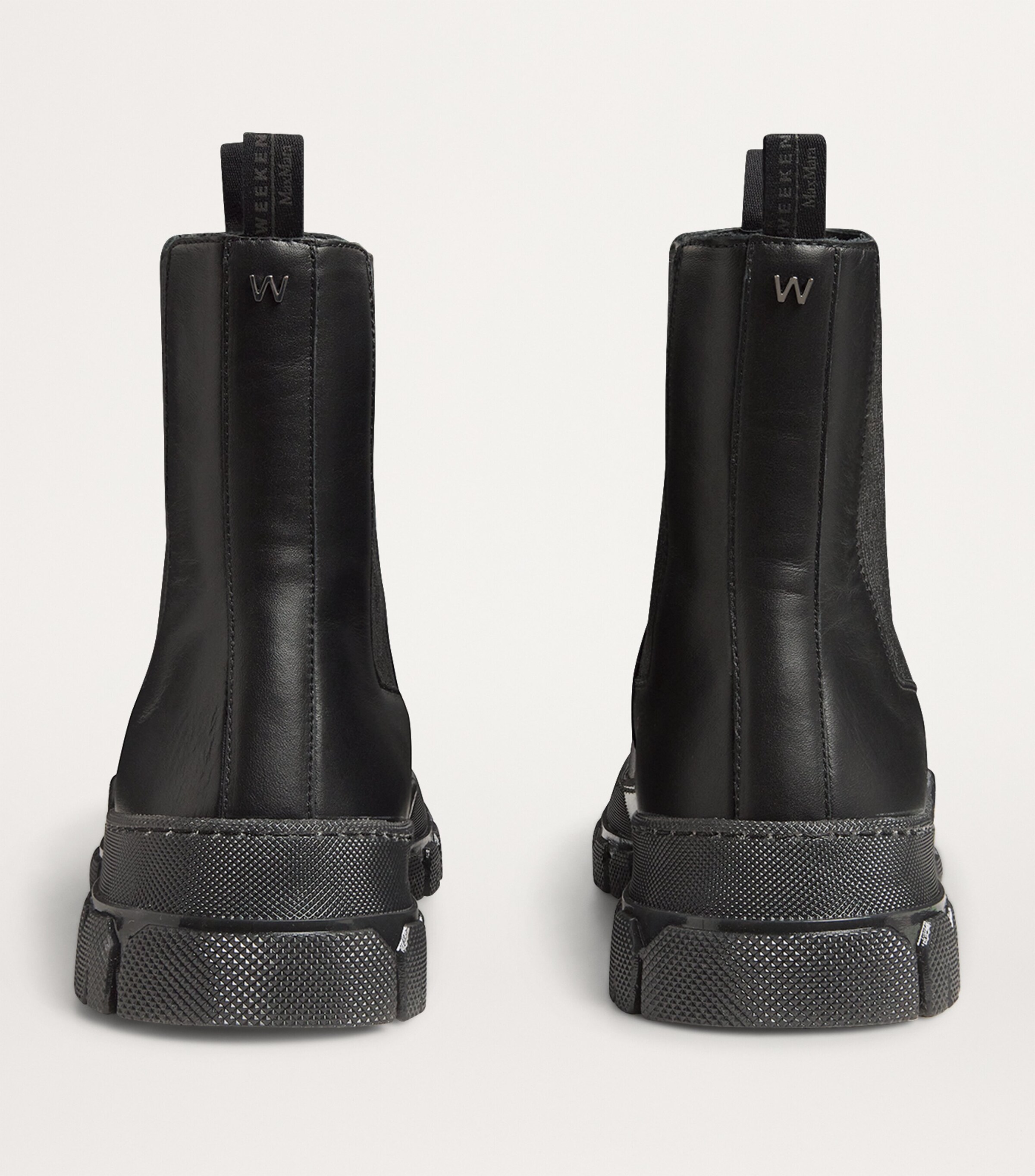 Weekend Max Mara Black Leather Chelsea Boots | Harrods UK