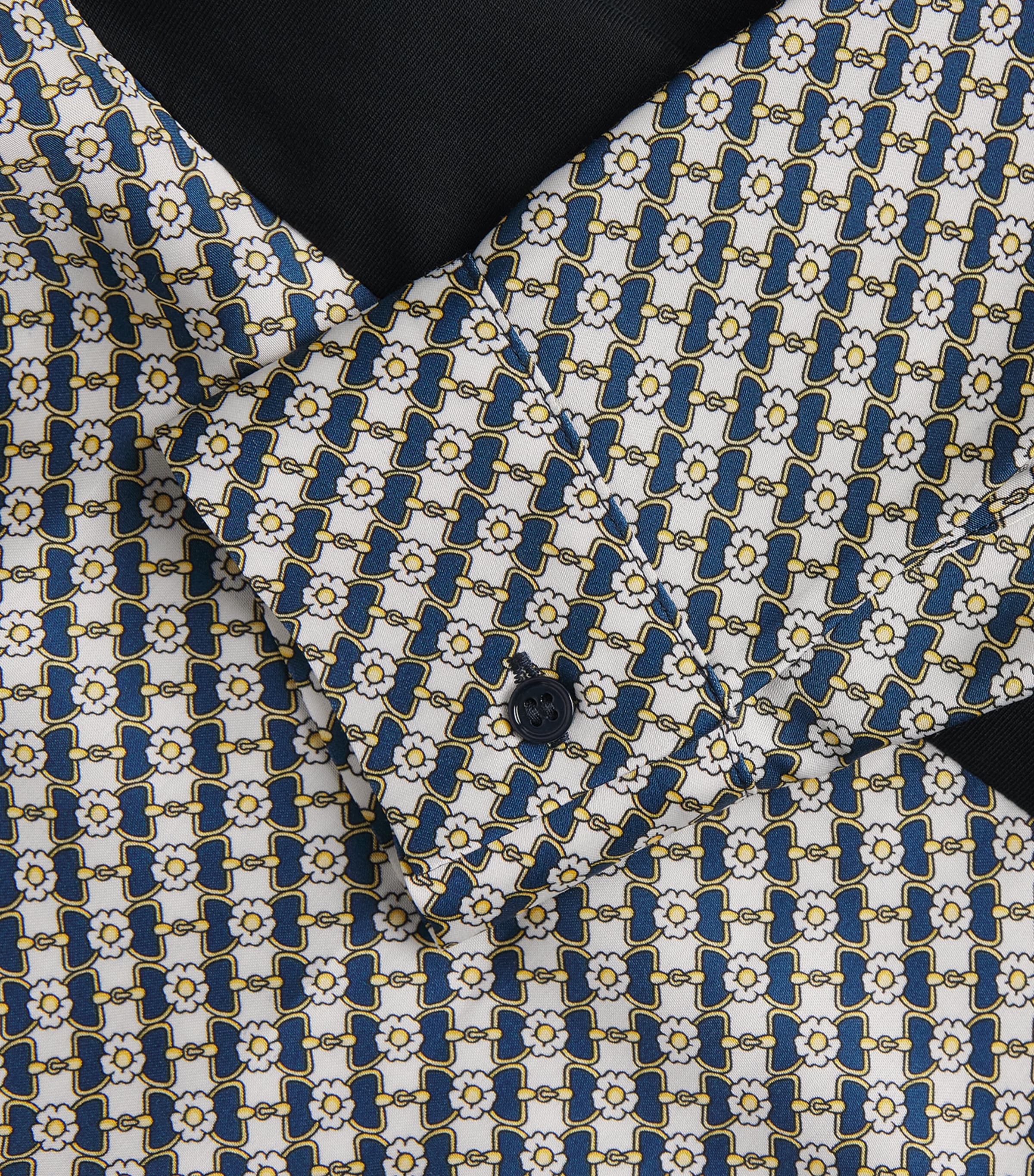 Printed-Detail Midi Dress ECRU PRINT-TIE Image 5