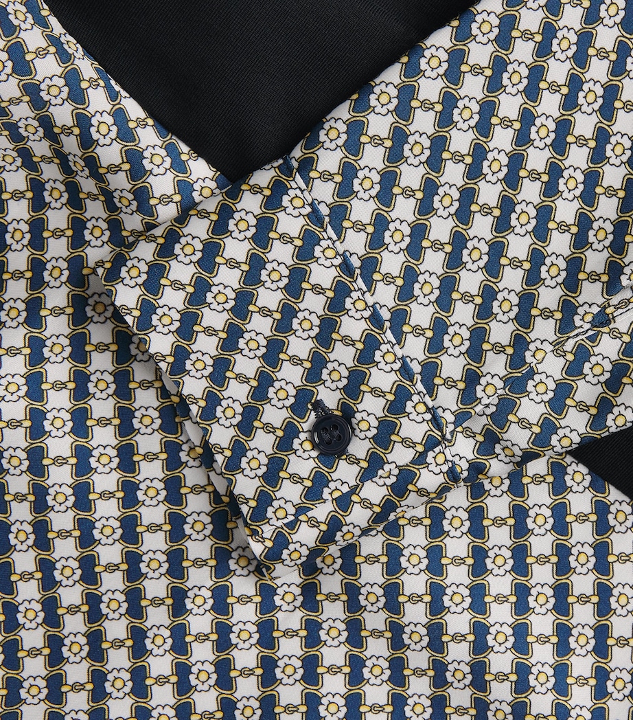 Printed-Detail Midi Dress ECRU PRINT-TIE Image 5