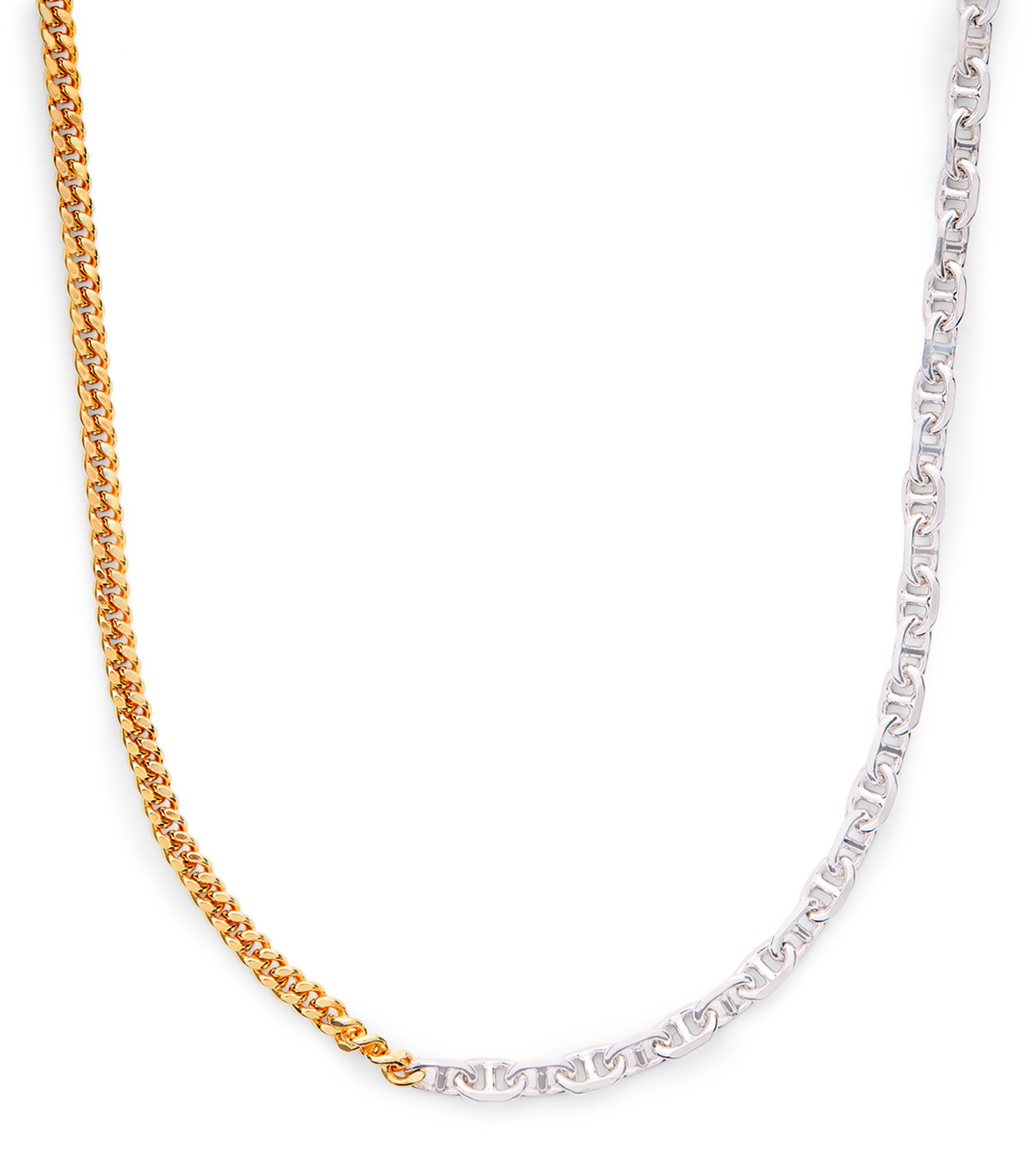 Tom Wood Rue Chain Duo Necklace | Fashion Jewellery | Necklaces | Men Accessories | Jewellery