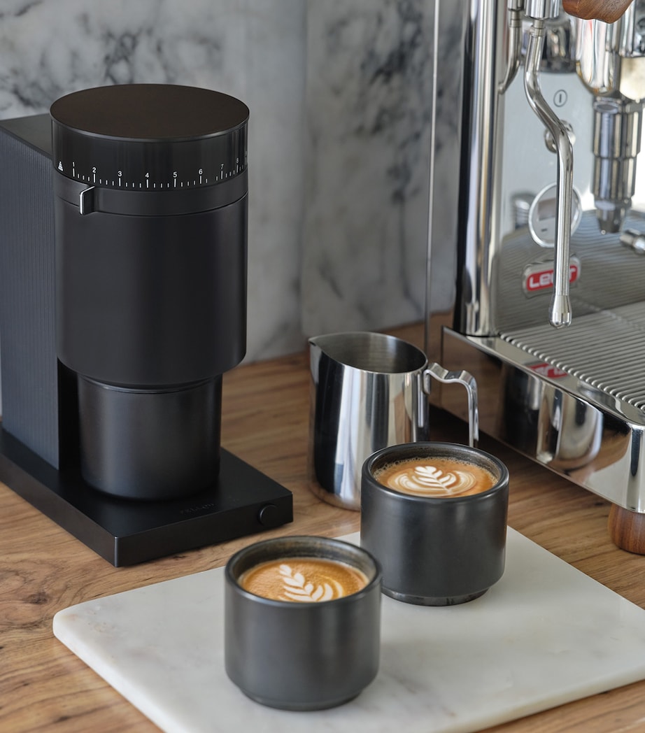 Opus Conical Burr All Purpose Coffee Grinder BLACK Image 4