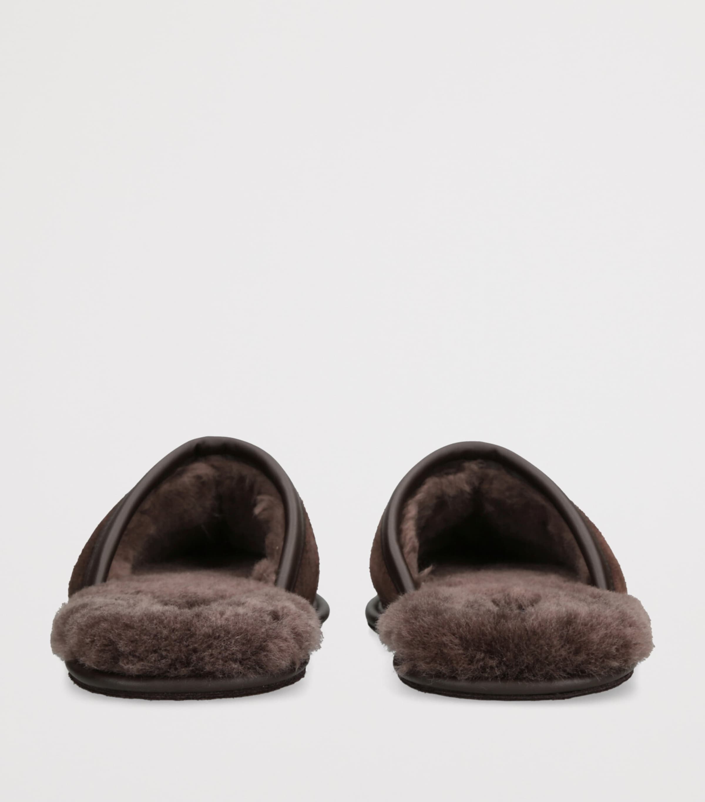 Suede Scuff Slippers BROWN/OTH Image 2