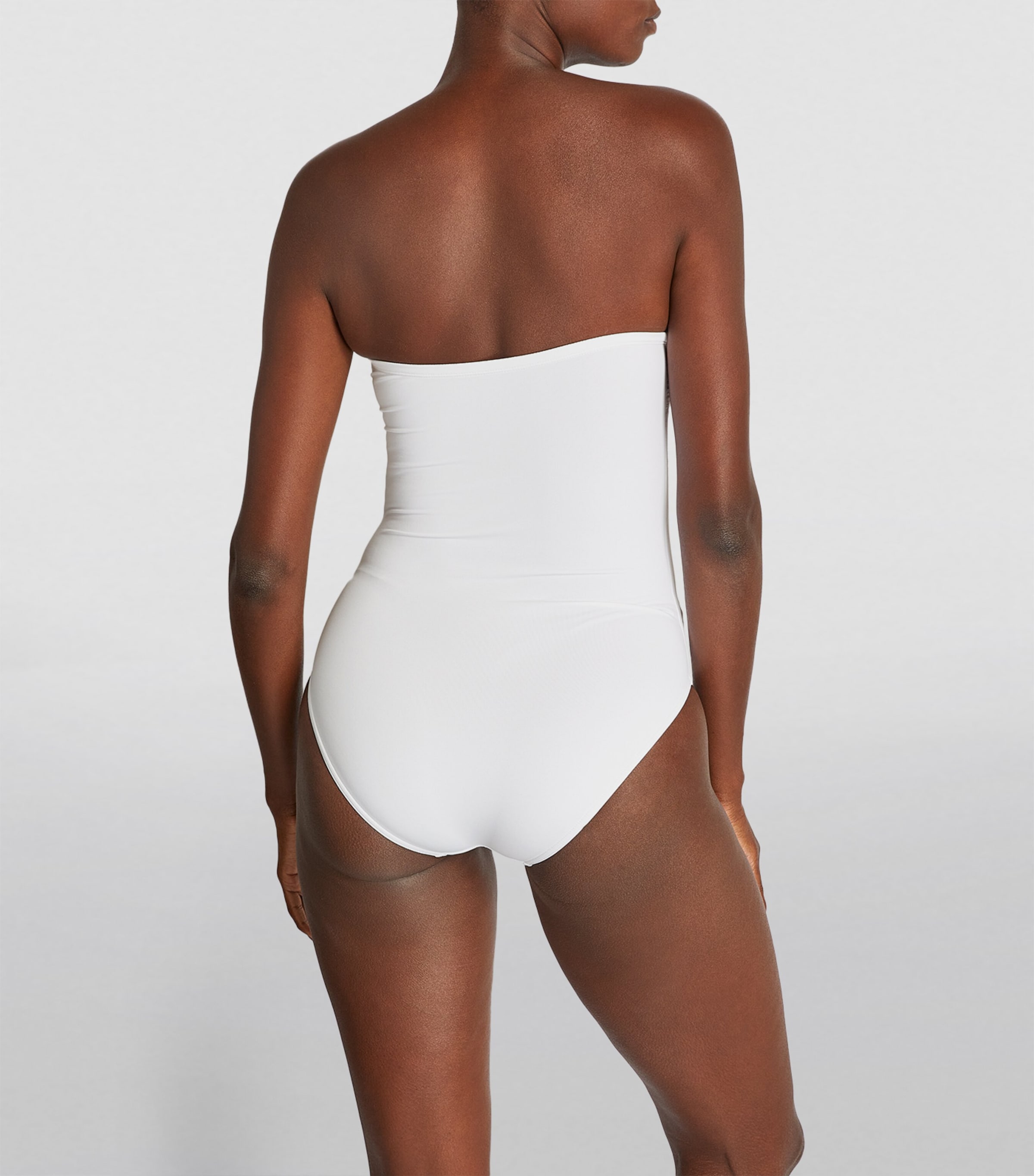 Strapless Cassiopée Swimsuit BLANC Image 3