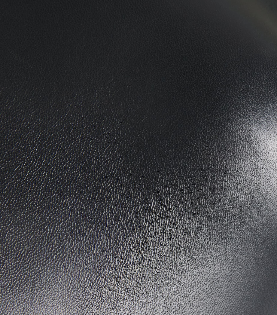 Leather Moulded Corset 00-BLACK Image 5