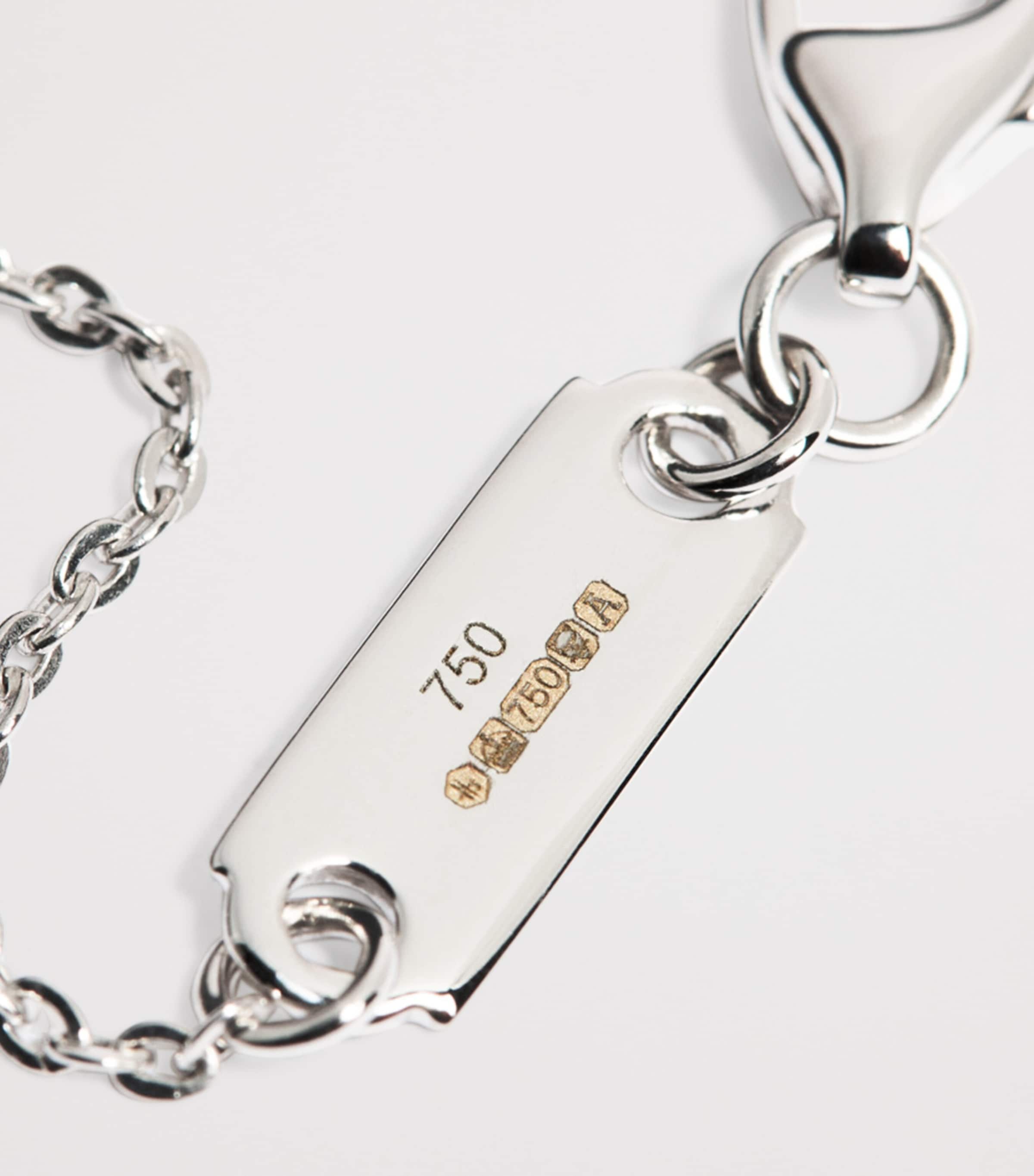 White Gold and Diamond Graduating Pendant Necklace (0.50ct) WHITE GOLD Image 4