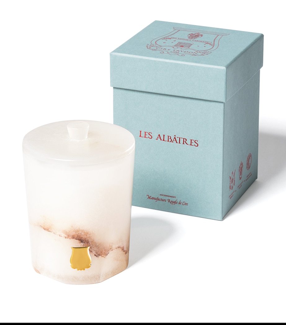Alabaster Vesta Candle (270g) WHITE Image 6