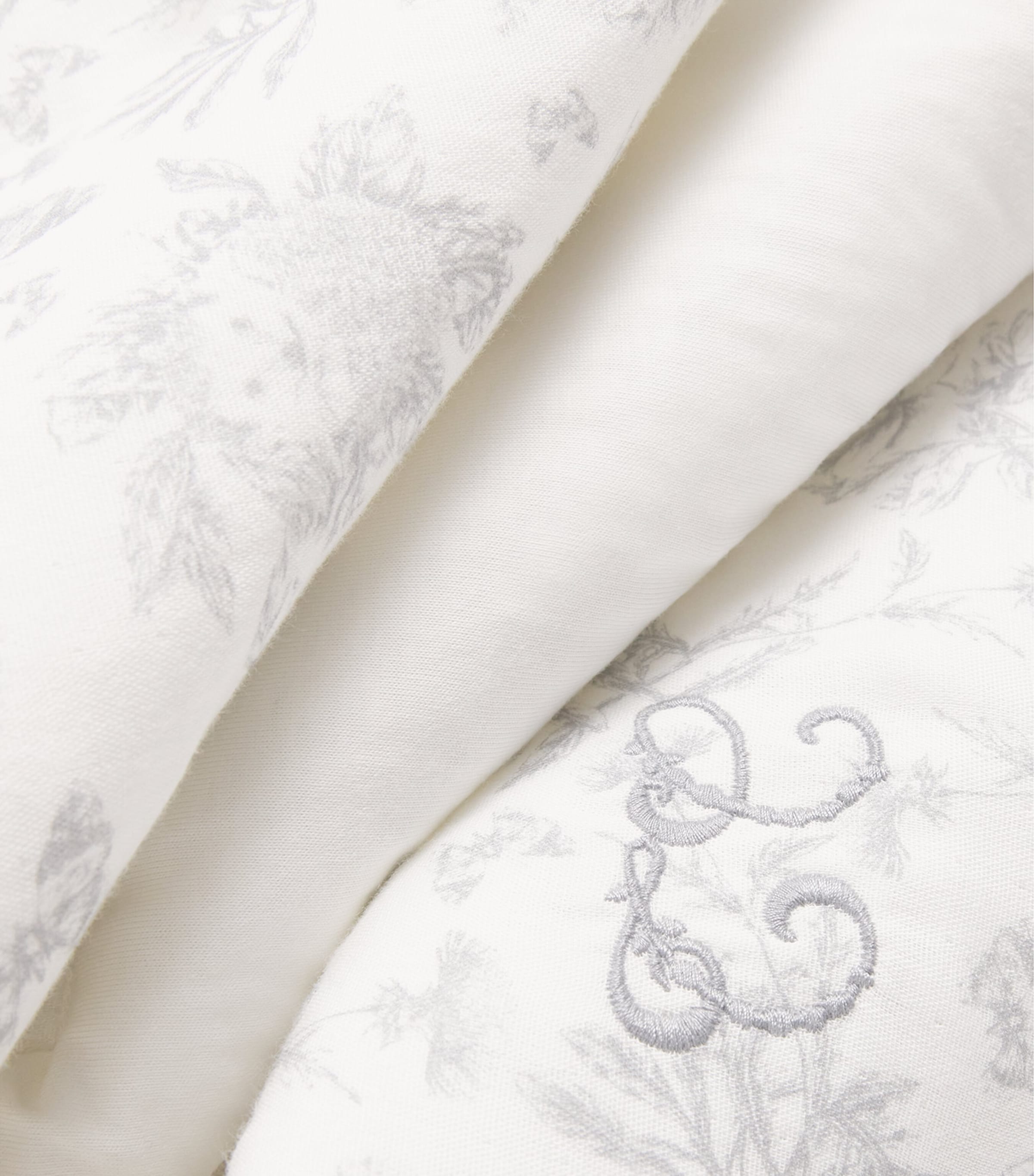 Cotton Toile de Jouy Sleeping Nest 21GRIS CLAIR Image 3