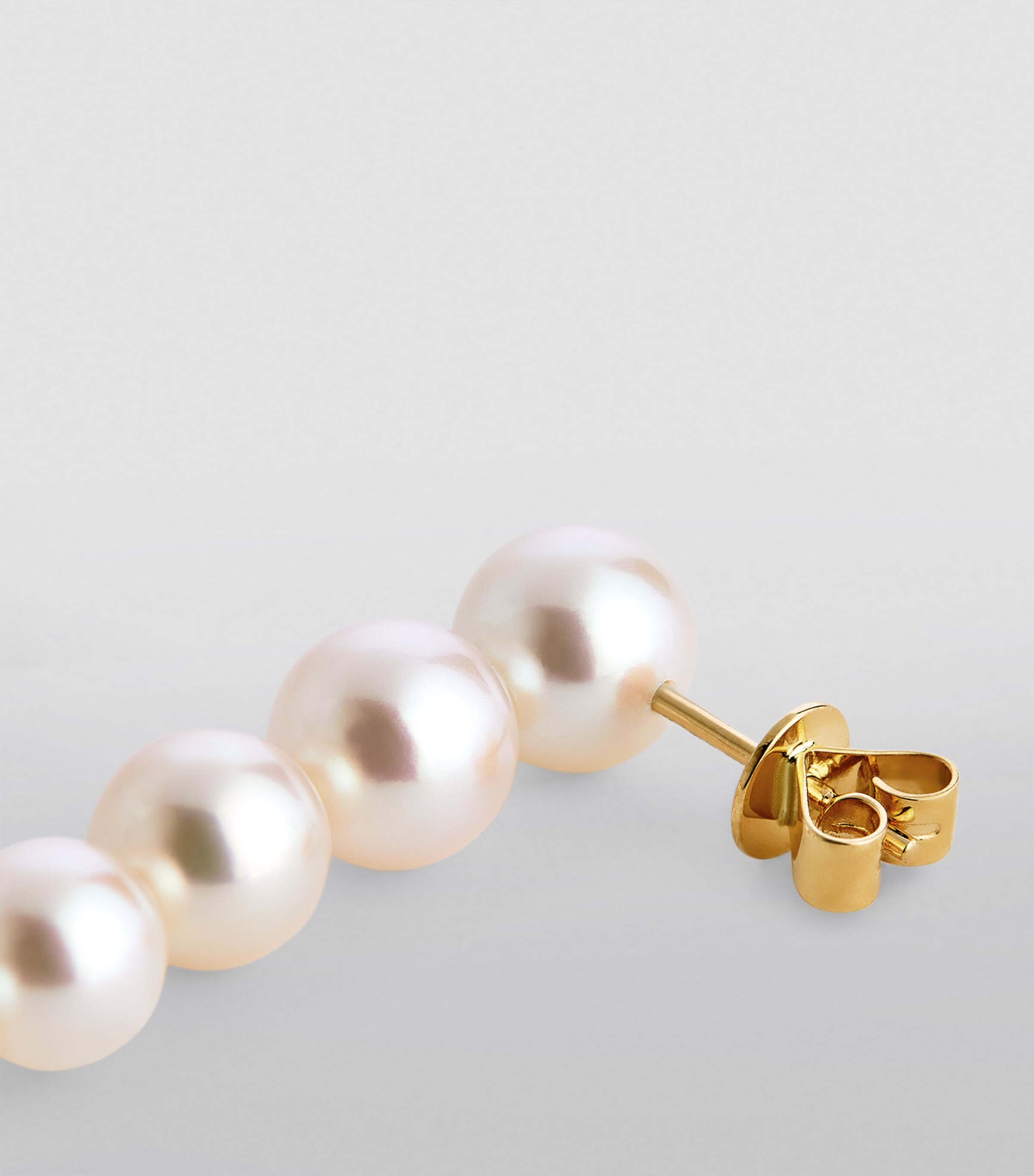 Yellow Gold and Pearl Ensemble Drop Earrings YELLOW GOLD Image 6