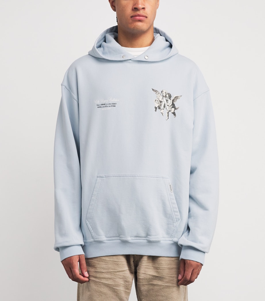 Cotton Legacy Cherub Hoodie CLOUD Image 3