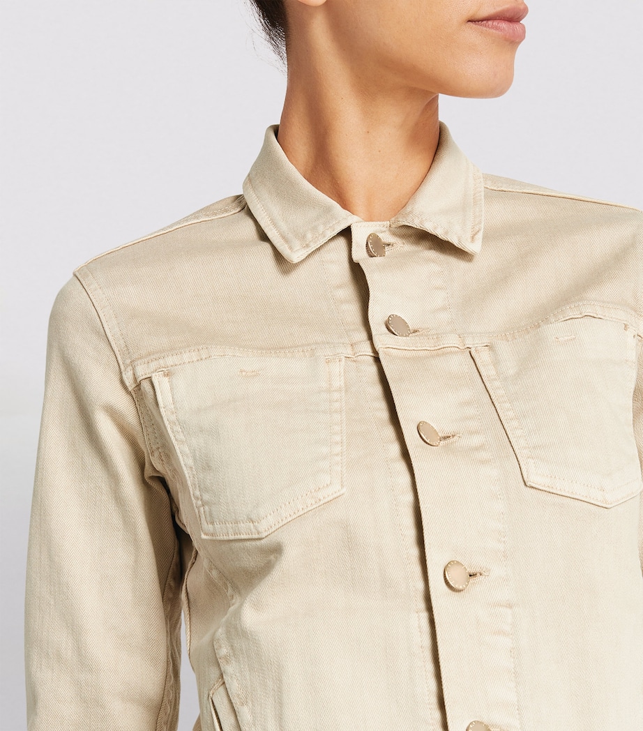 Janelle Denim Jacket BISCUIT Image 5