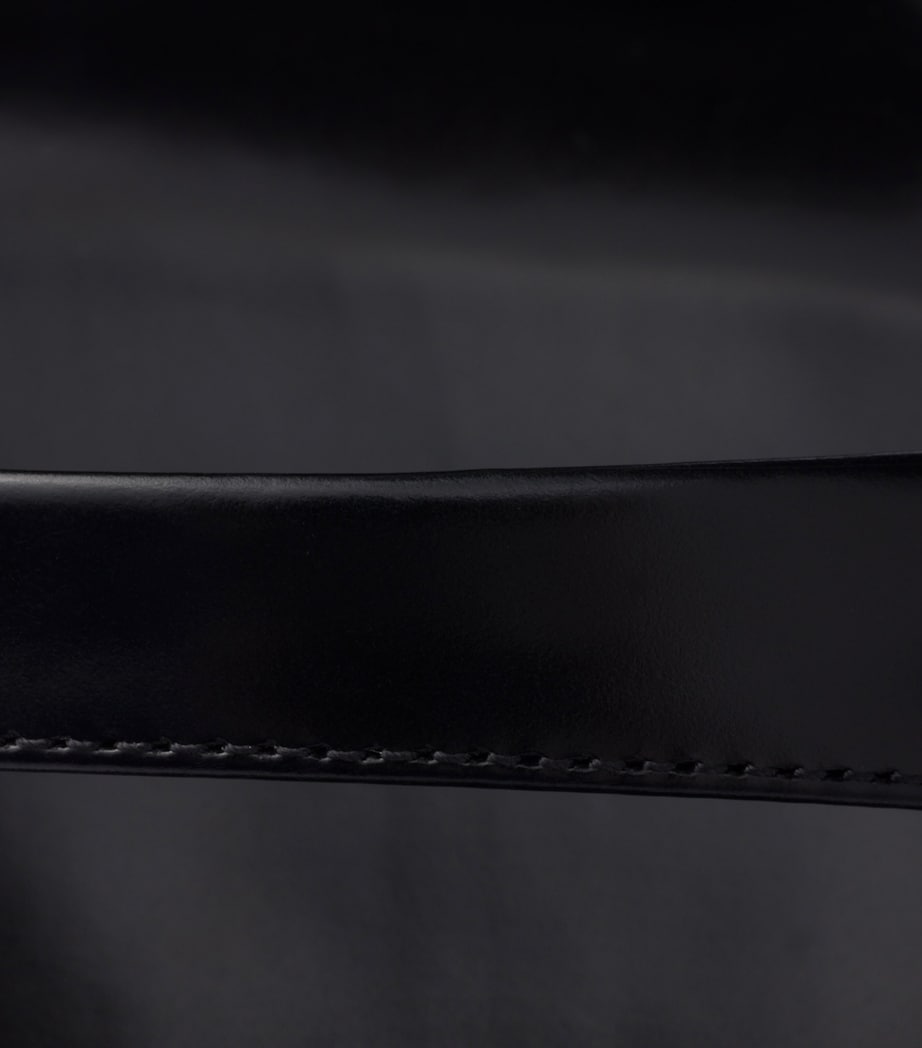 Brushed Leather Heeled Sandals F0002 Image 7