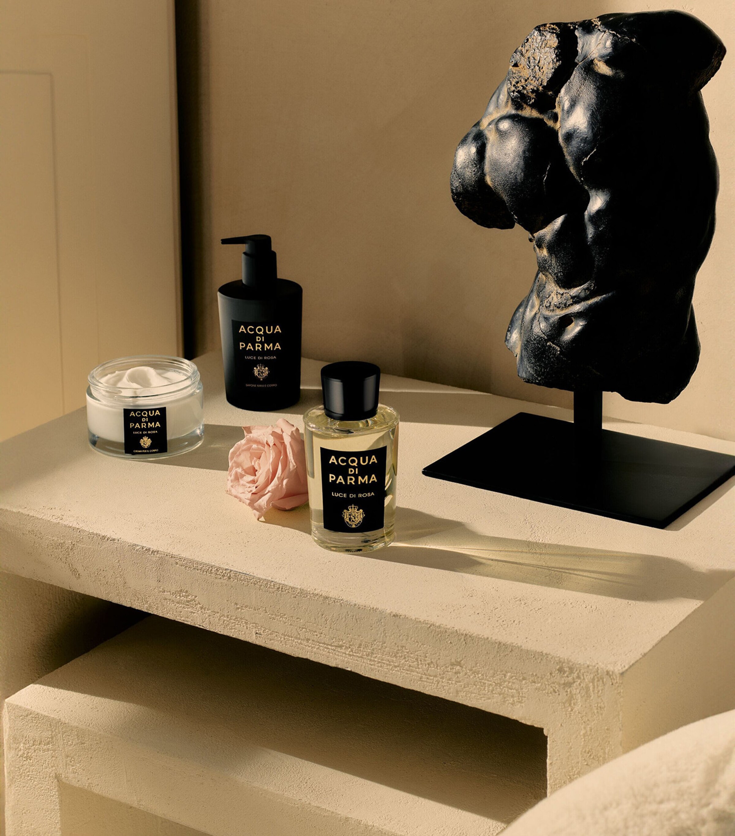 Luce di Rosa Body Cream (150ml) NO COLOUR Image 3