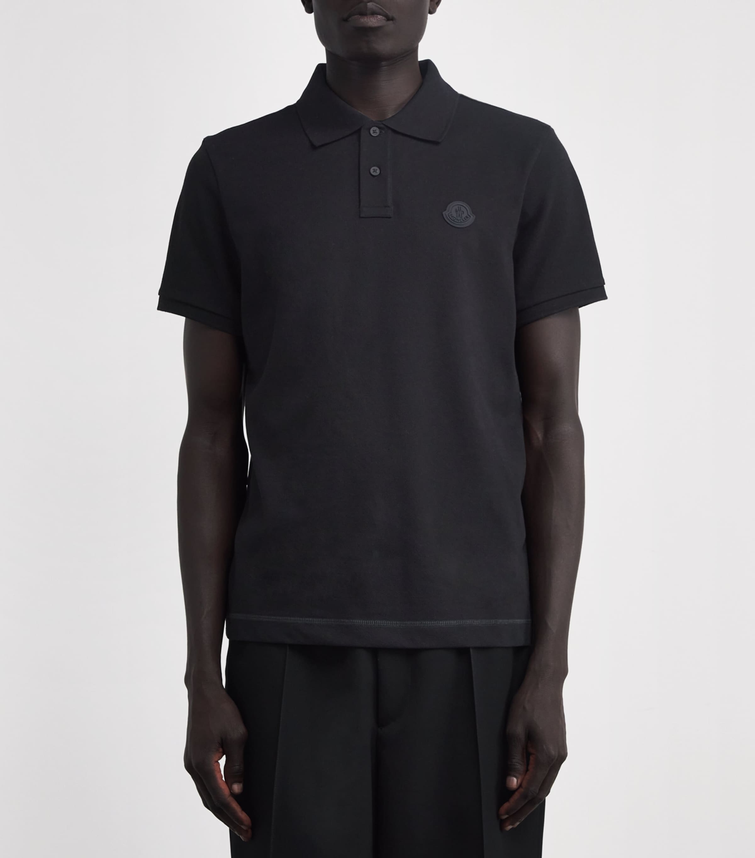 Cotton Logo Polo Shirt 999 Image 3