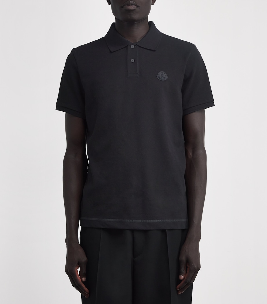 Cotton Logo Polo Shirt 999 Image 3