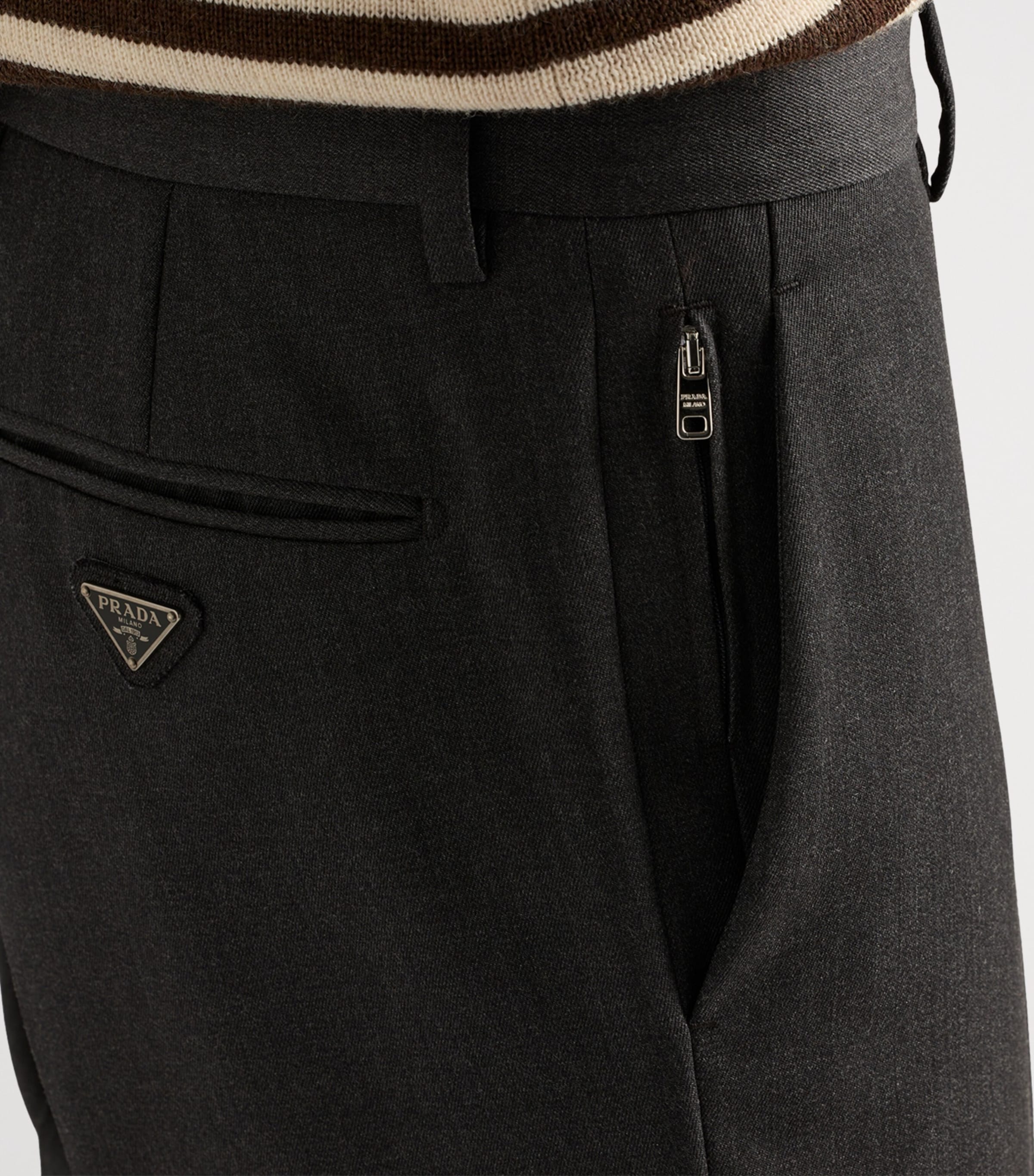 Wool Trousers F0308 Image 3