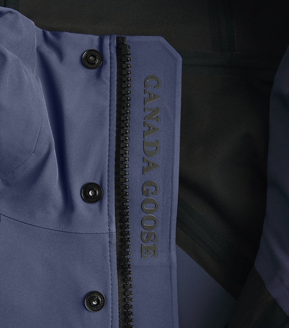 Canada Goose Mens Rupert Rain Jacket Dusk Blue Image 6