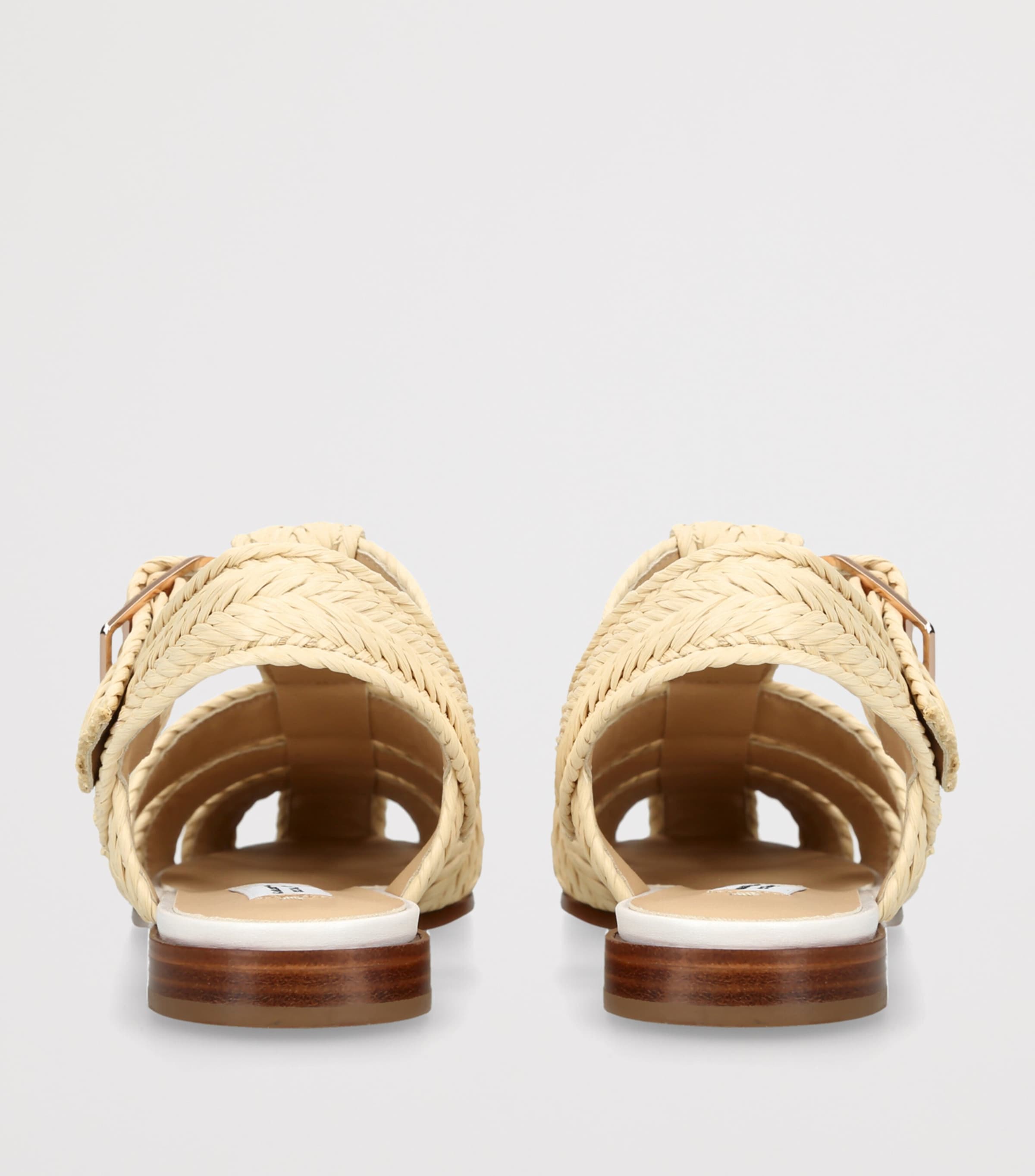Gabriela Hearst Raffia Lynn Sandals Cream Image 2