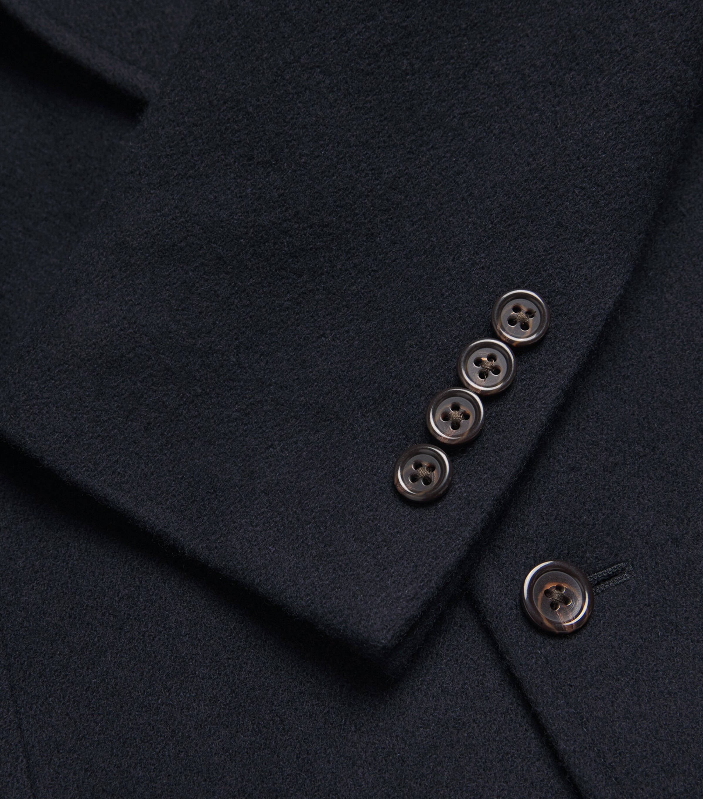 Cashmere Polo Tailored Fit Blazer NAVY Image 5