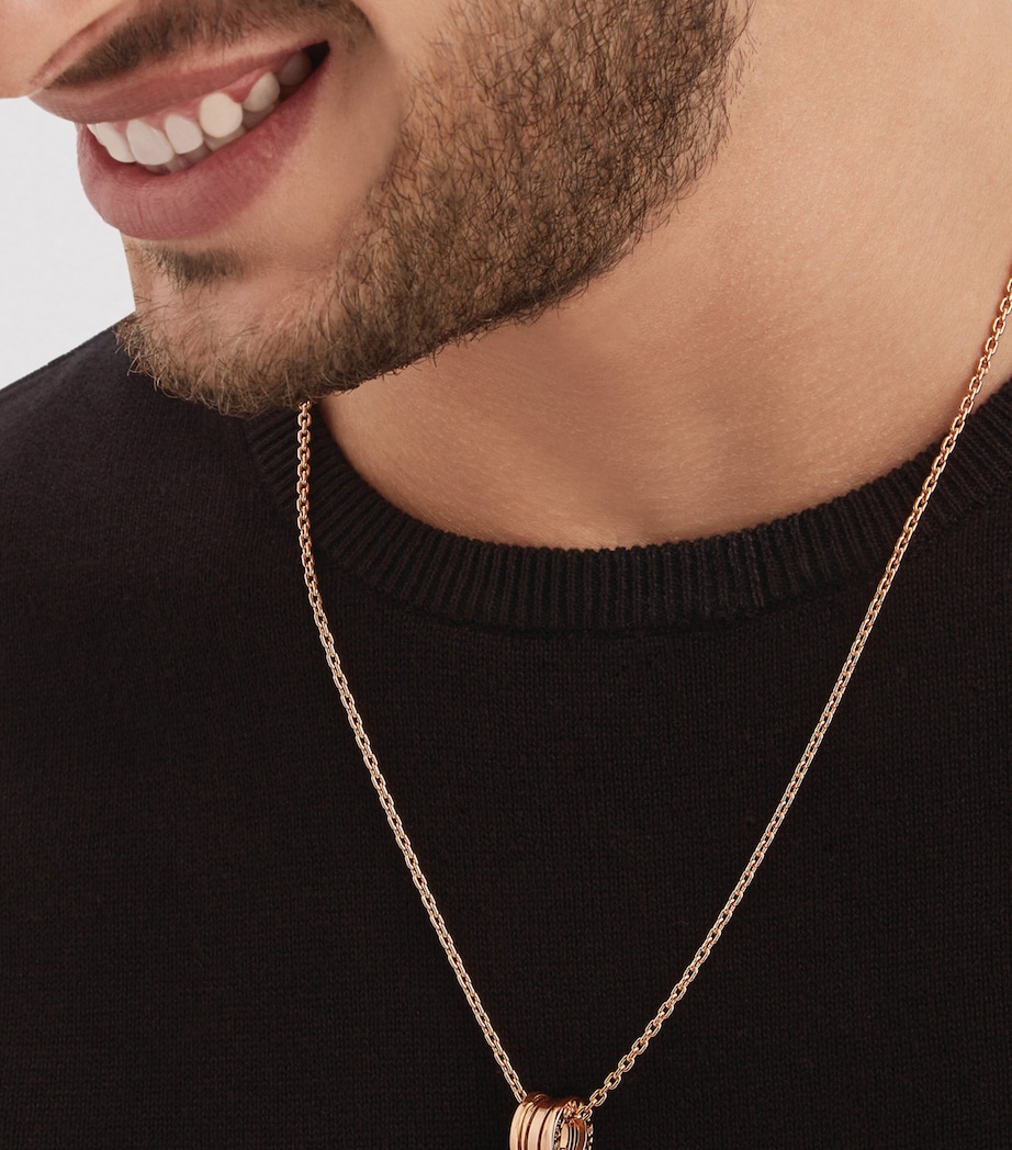 Rose Gold B.zero1 Necklace PINK GOLD Image 2