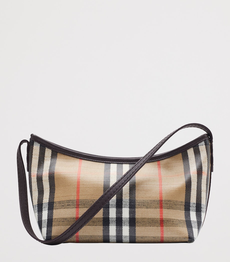 Mini Check Shoulder Bag SAND Image 5