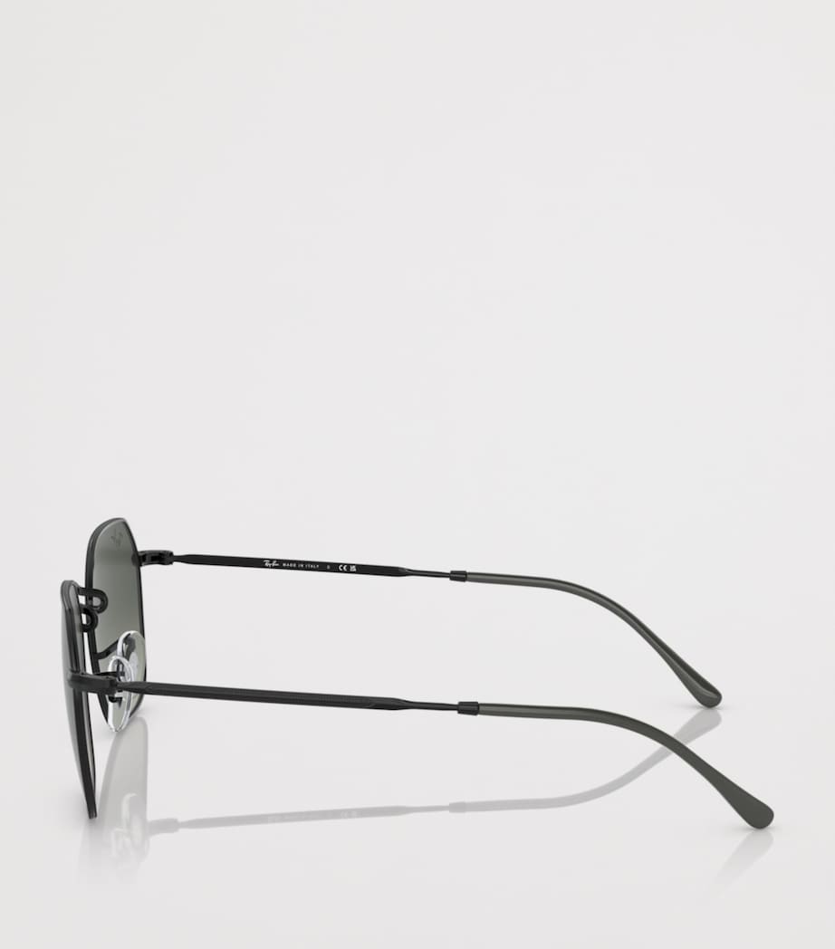 Ray-Ban Jim Irregular Sunglasses Black Image 3
