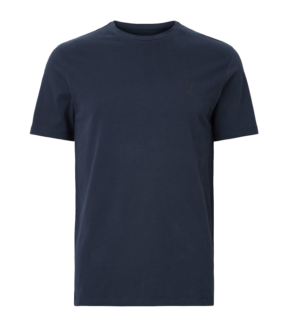 Organic Cotton Brace T-Shirt NAVY BLUE Image 1
