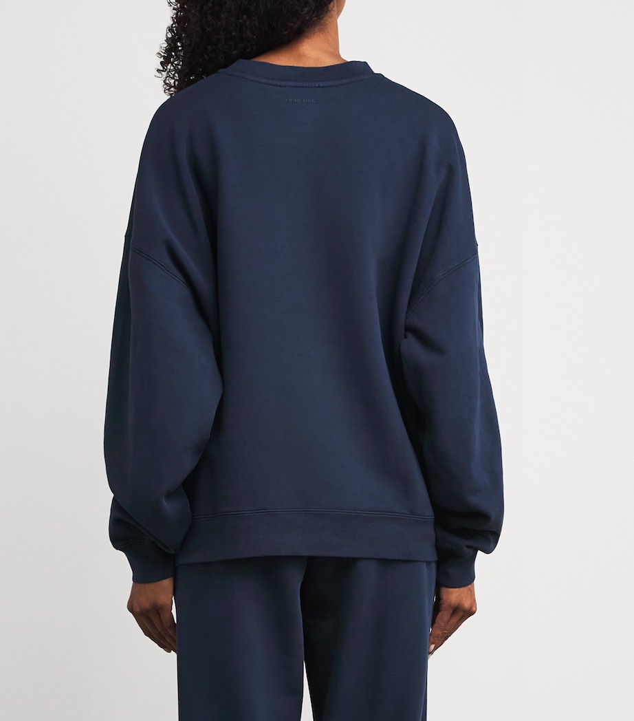 Monogram Miles Sweatshirt DARK BLUE Image 4