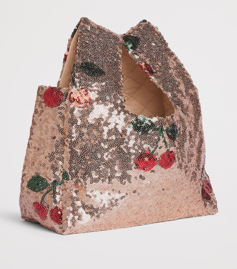 KONGES SLOJD Sequin Starla Tote Bag Gr Cer Blsh Image 2