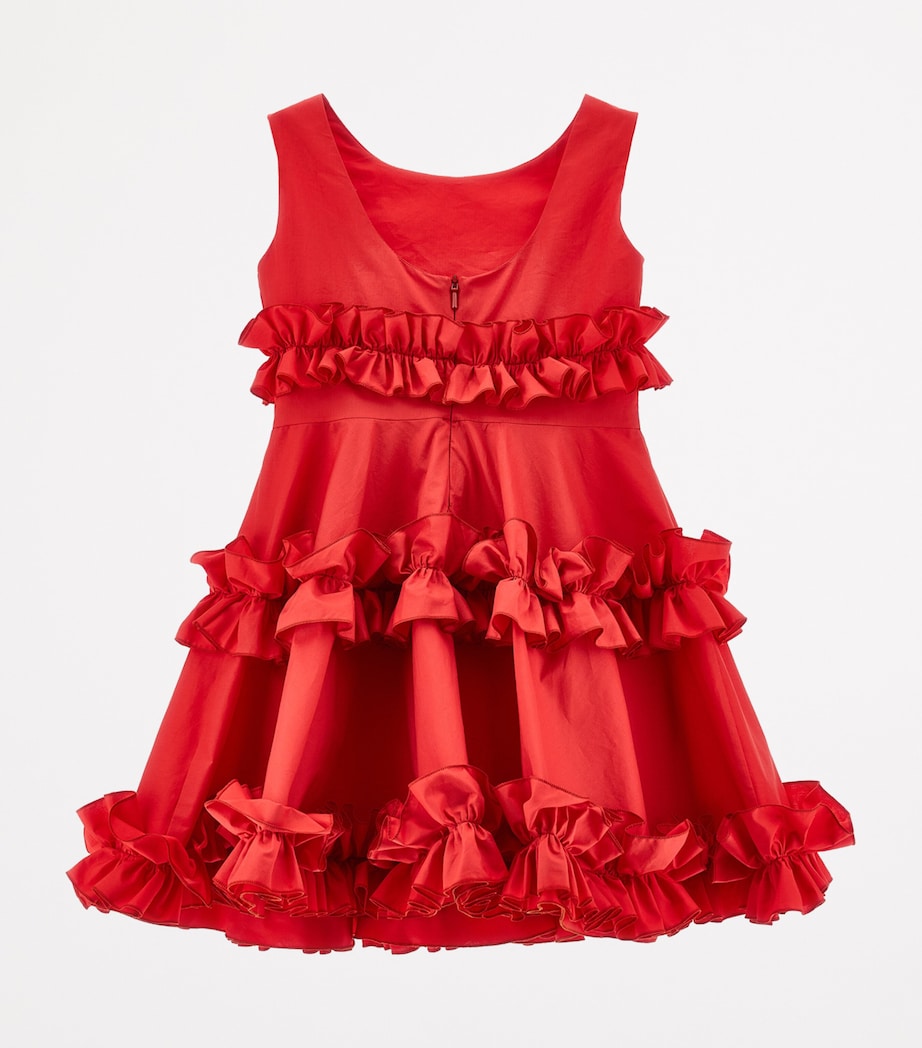 Ruffled Party Dress (2-15 Years) ROSSO Image 2