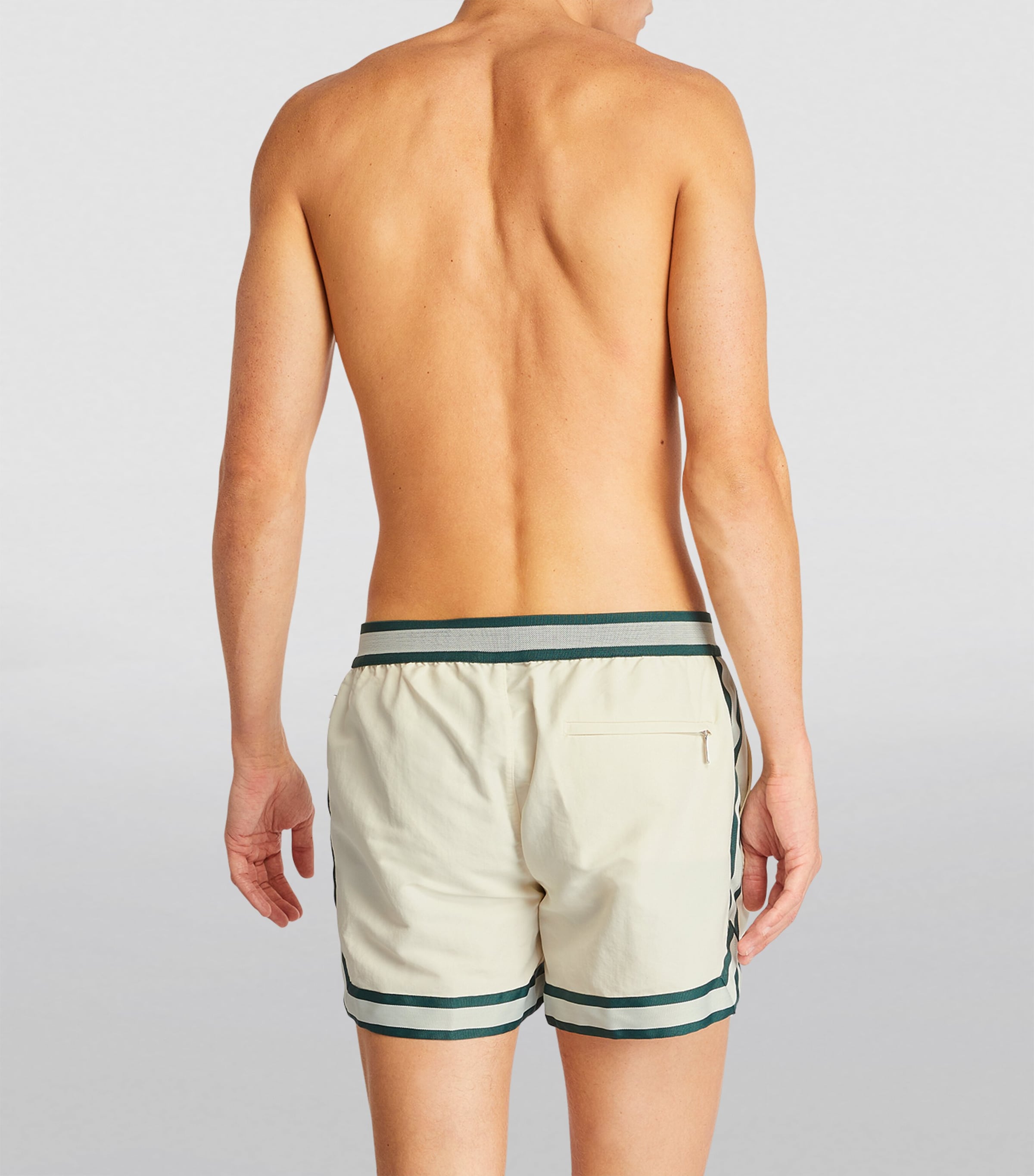 Baller Swim Shorts IVORY- 10 Image 3