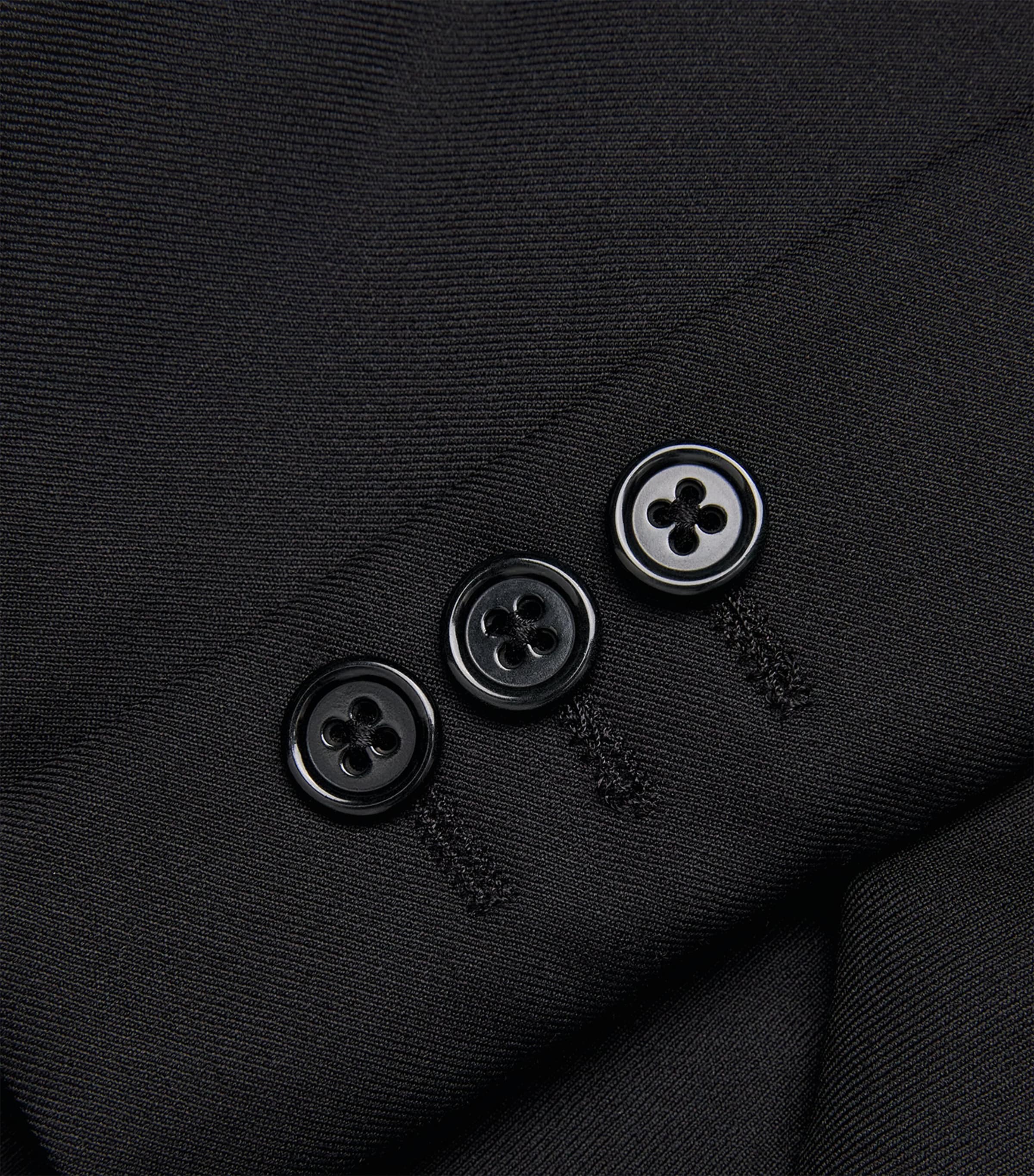 Emporio Armani Mens Wool Single-Breasted Blazer Image 5