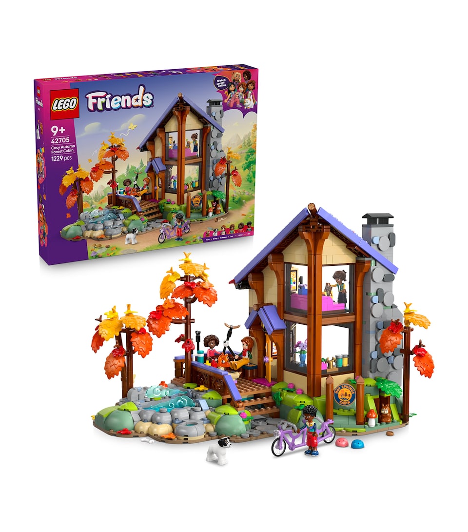Lego LEGO Friends Cosy Autumn Forest Cabin 42705