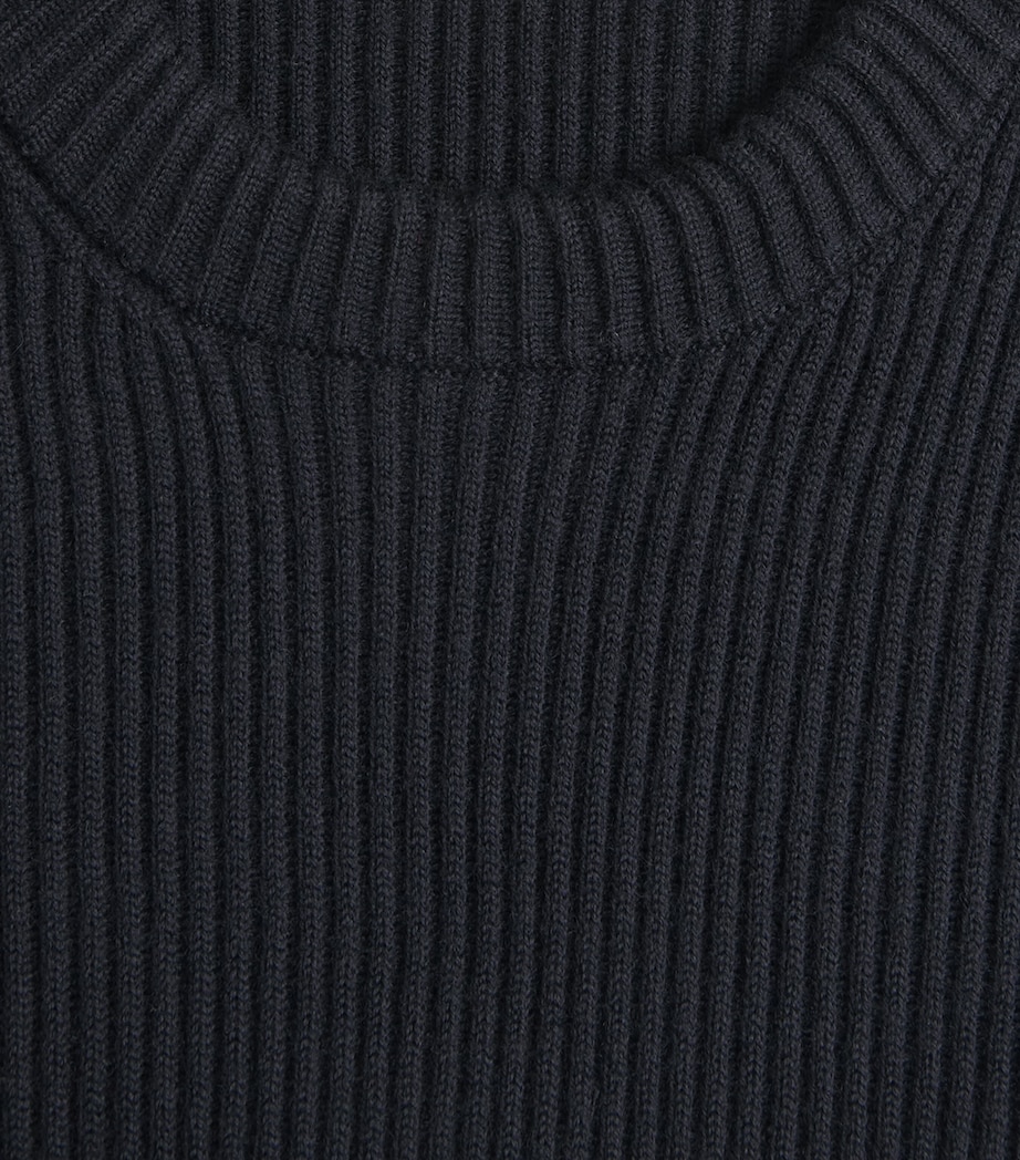 Stone Island Mens Wool Compass Sweater Image 6