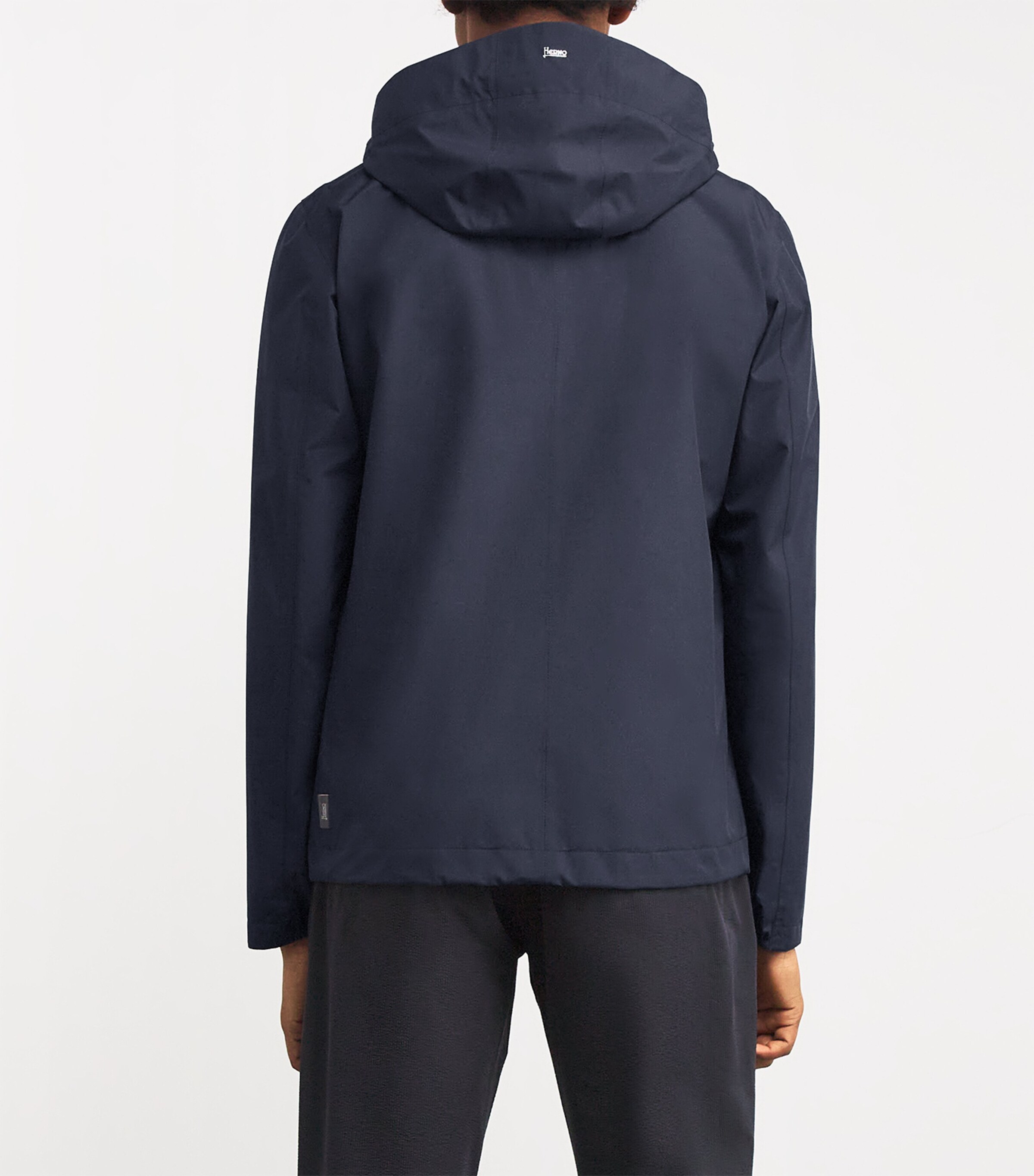 Waterproof Hooded Jacket 9201BLU NAVY Image 4