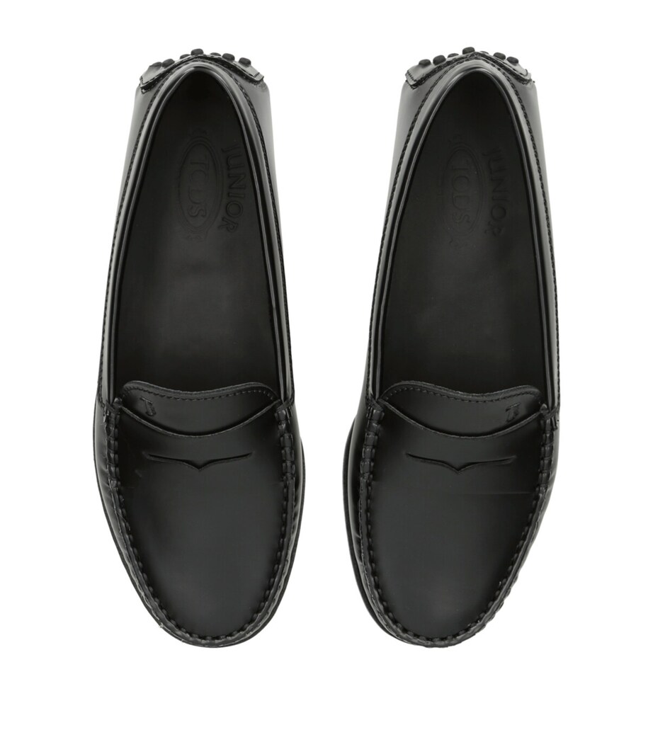 Tod's Leather Mocassino Loafers Brown Image 4