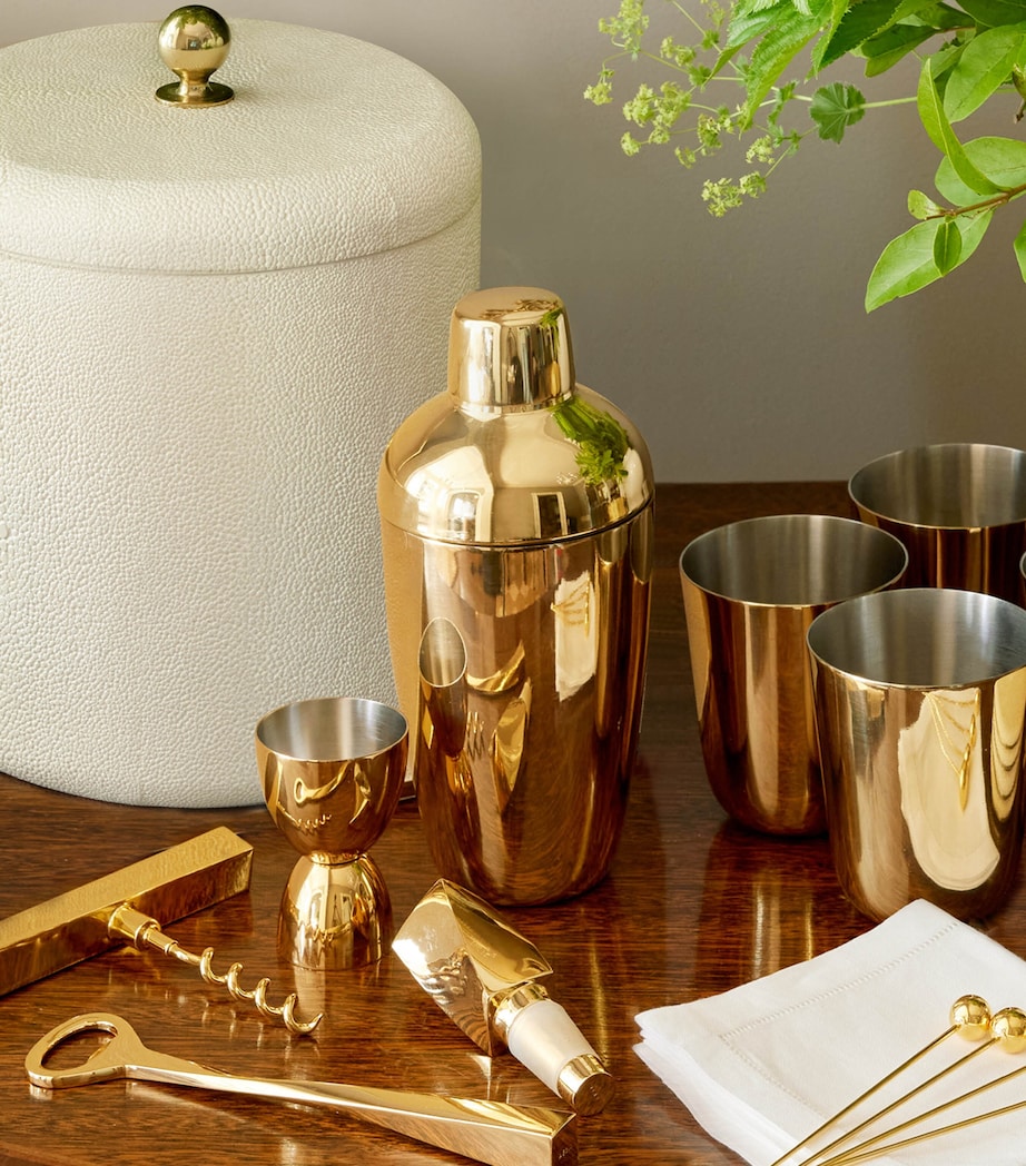 Stainless Steel Fausto Shaker Set GOLD Image 3