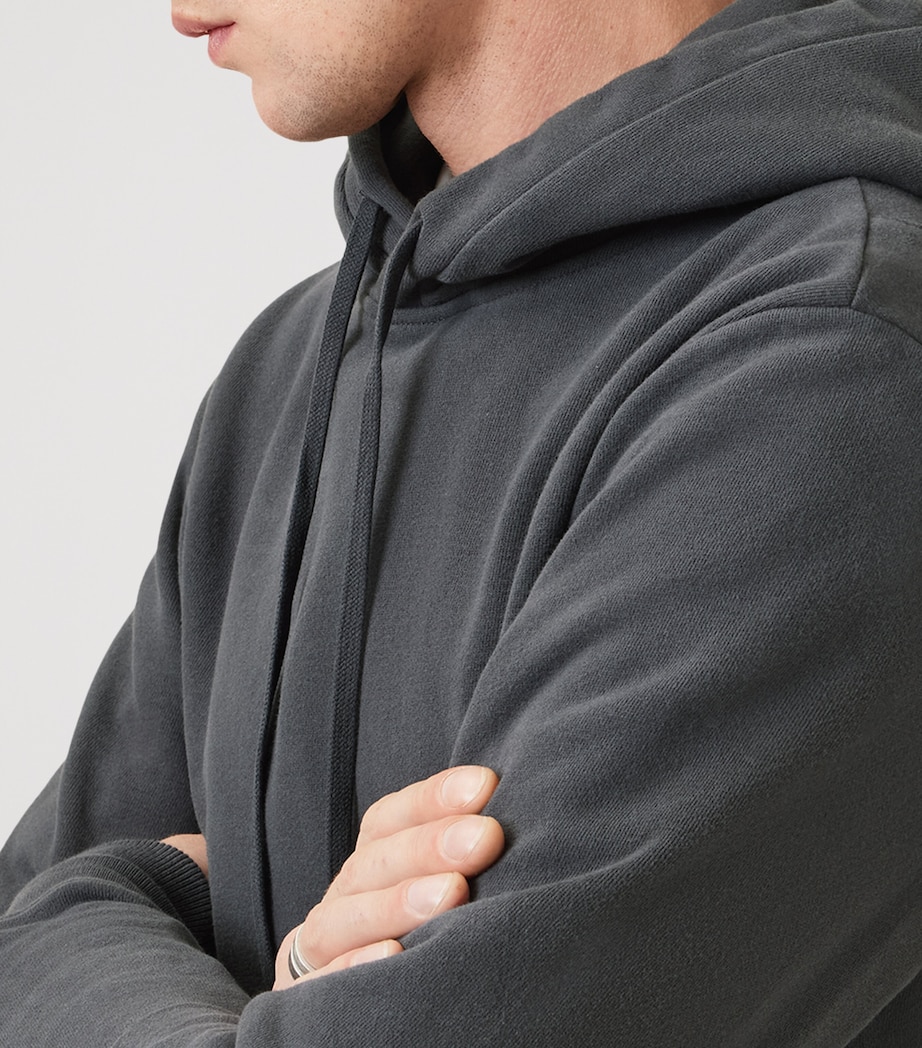 Organic Cotton Raven Ramskull Hoodie CARTER GREY Image 6