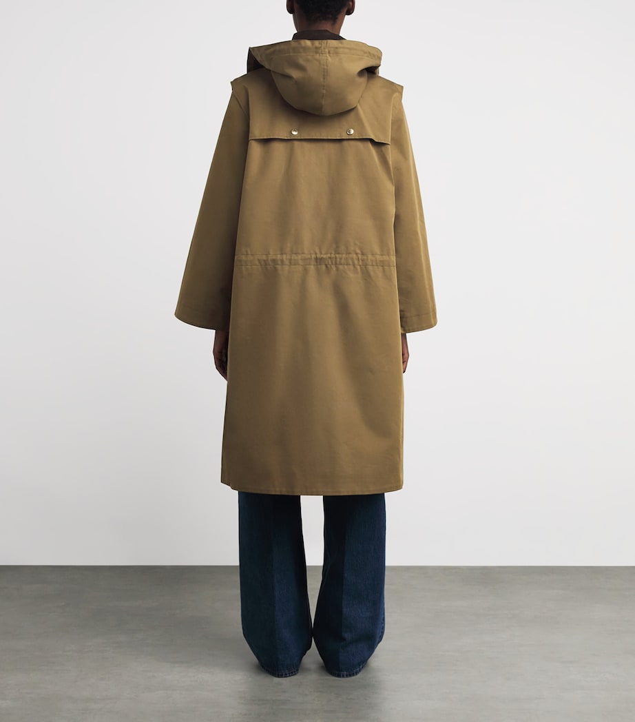 Bilsdale Showerproof Jacket GOLDEN OLVE/ANC TRTN Image 3