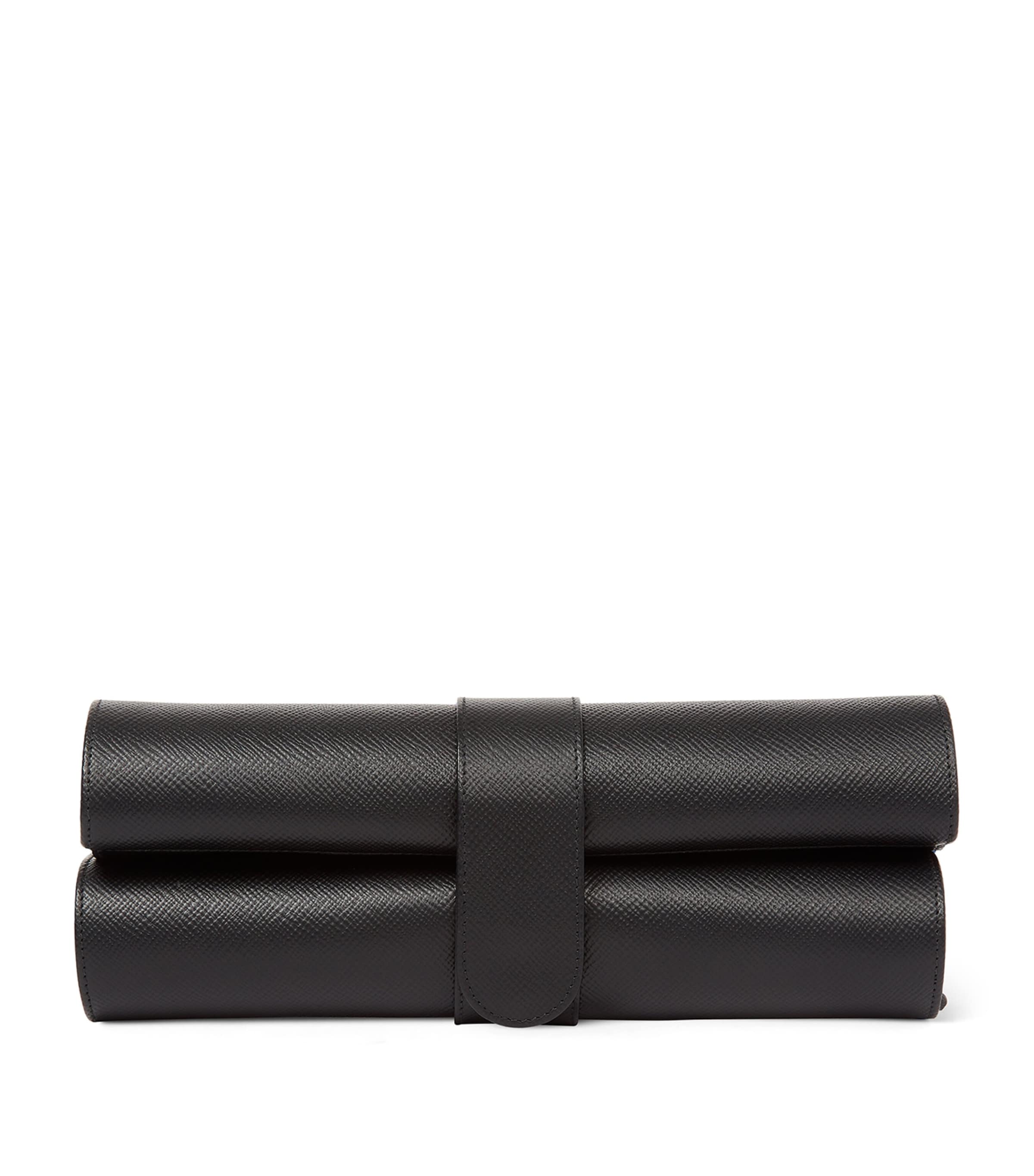 Smythson Leather Roll-Up Chess Set | Luxury Games | Chess Sets | Designers | Smythson